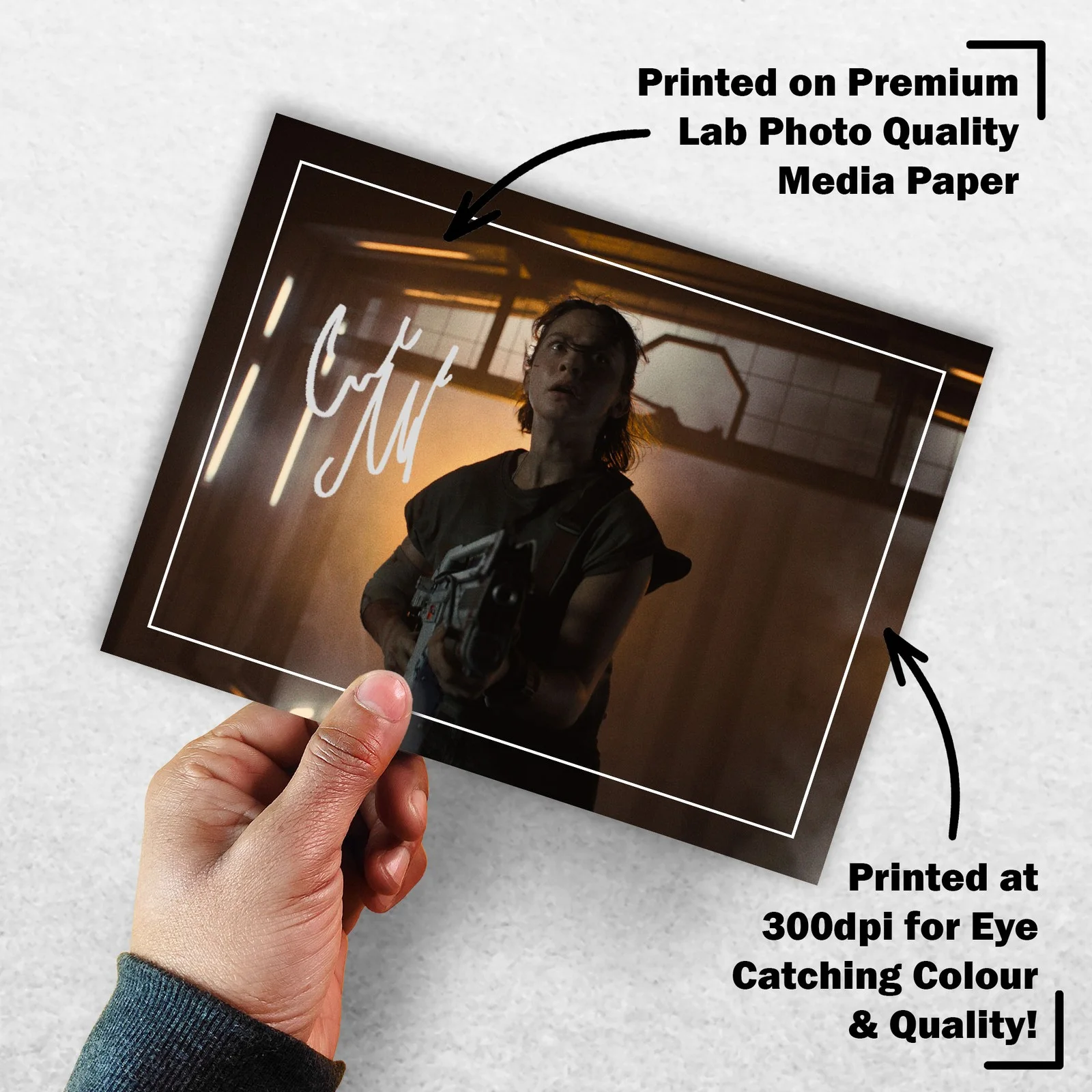 Cailee Spaeny Signed Memorabilia 8x6 Pre Printed Autograph Photo Memorabilia, изображение 3