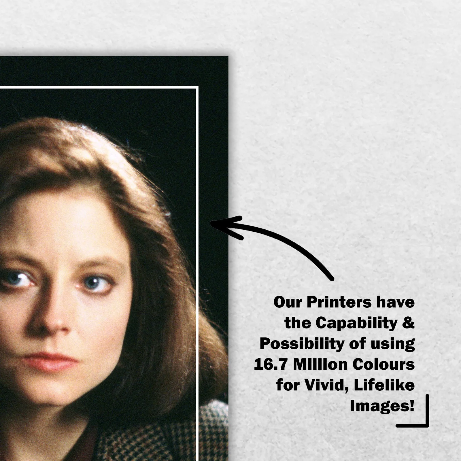 Jodie Foster 8x6 Photo Signed Memorabilia 8x6 Pre Printed Autograph Photo, изображение 5