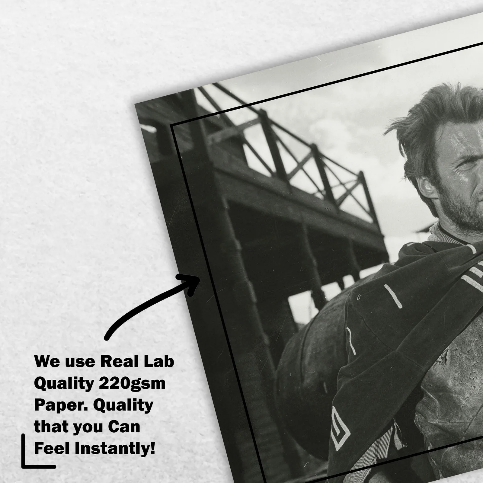 Clint Eastwood Signed Memorabilia 8x6 Pre Printed Autograph Photo Memorabilia, изображение 4