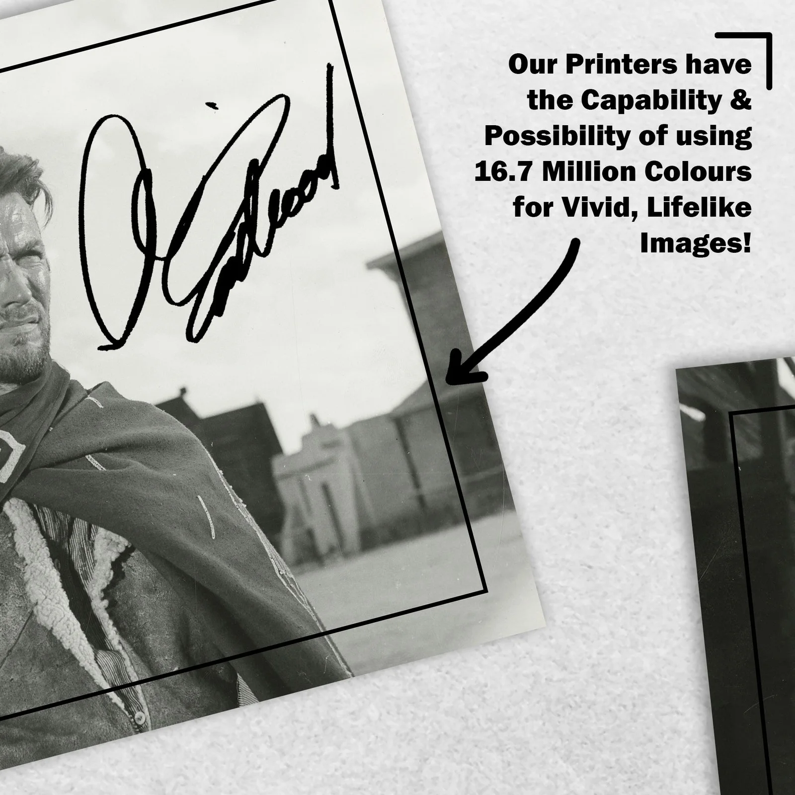 Clint Eastwood Signed Memorabilia 8x6 Pre Printed Autograph Photo Memorabilia, изображение 5