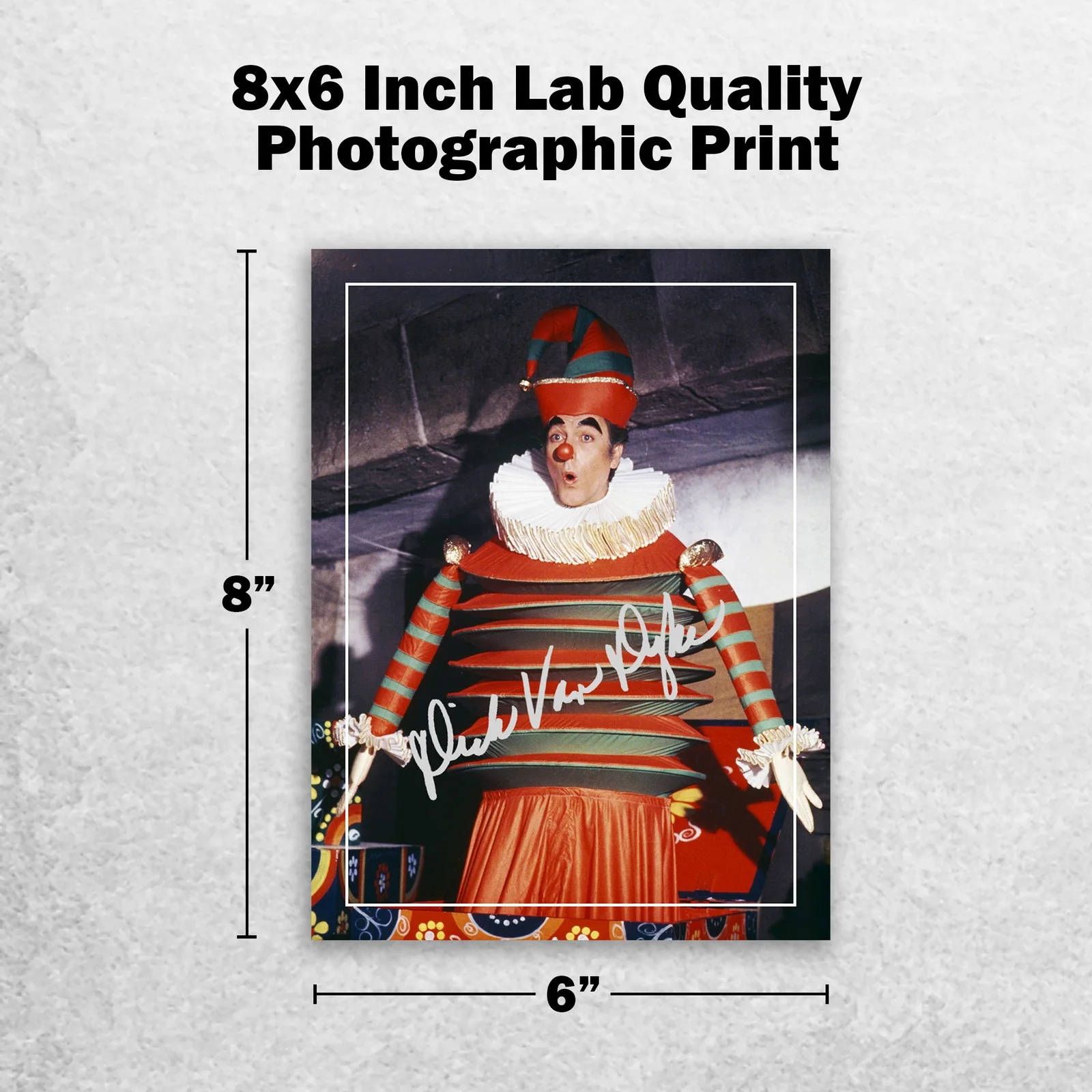 Dick Van Dyke 8x6 Signed Memorabilia 8x6 Pre Printed Autograph Photo Memorabilia, image 2