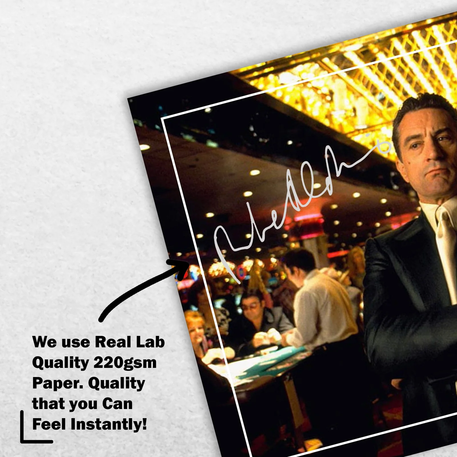 Robert De Niro 8x6 Signed Memorabilia 8x6 Pre Printed Autograph Photo, изображение 4