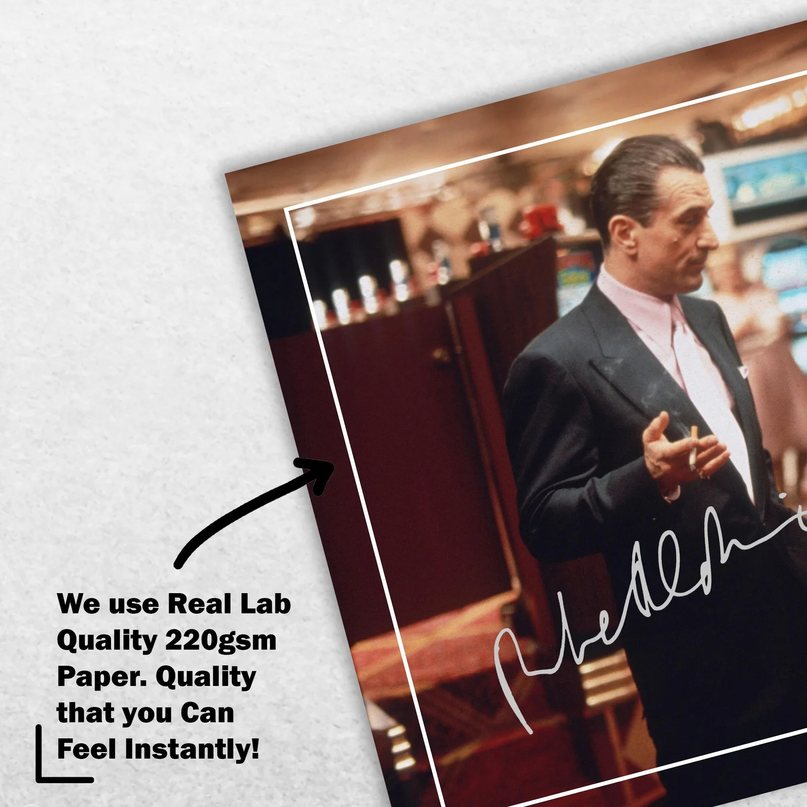 Robert De Niro Joe Signed Memorabilia 8x6 Pre Printed Autograph Photo, image 4
