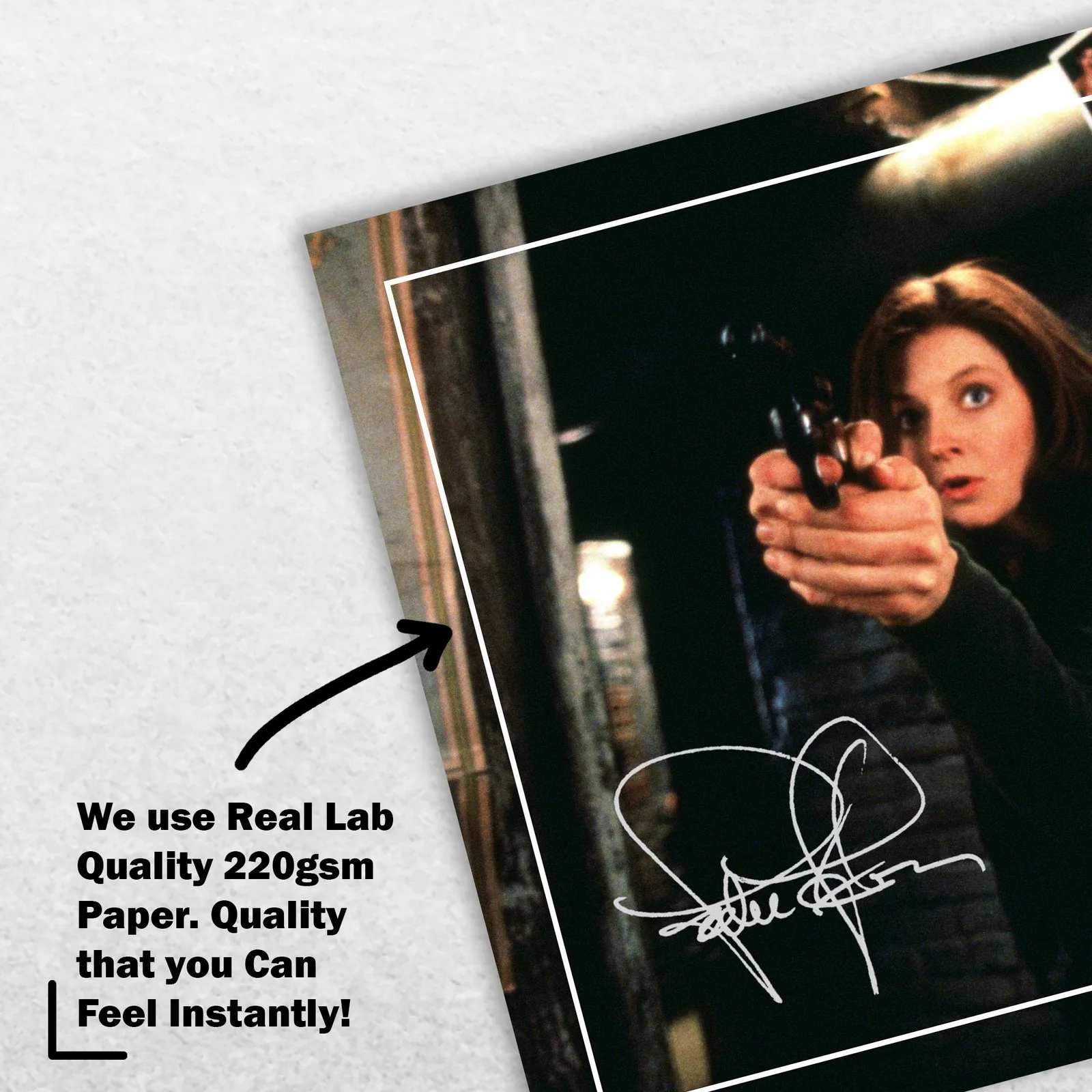 Jodie Foster 8x6 Photo Signed Memorabilia 8x6 Pre Printed Autograph Photo, изображение 4