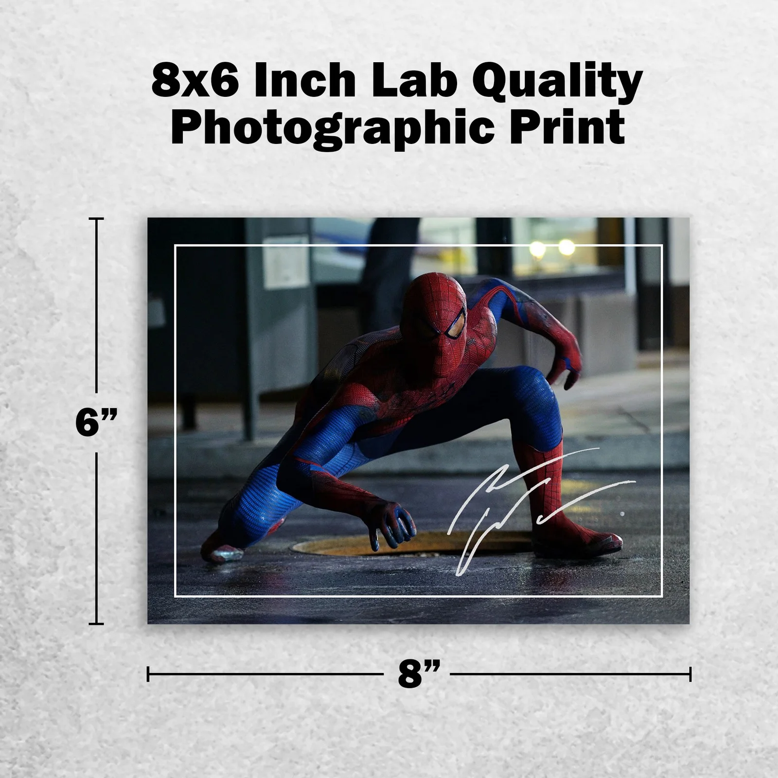 Andrew Garfield Signed Memorabilia 8x6 Pre Printed Autograph Photo Memorabilia, image 2