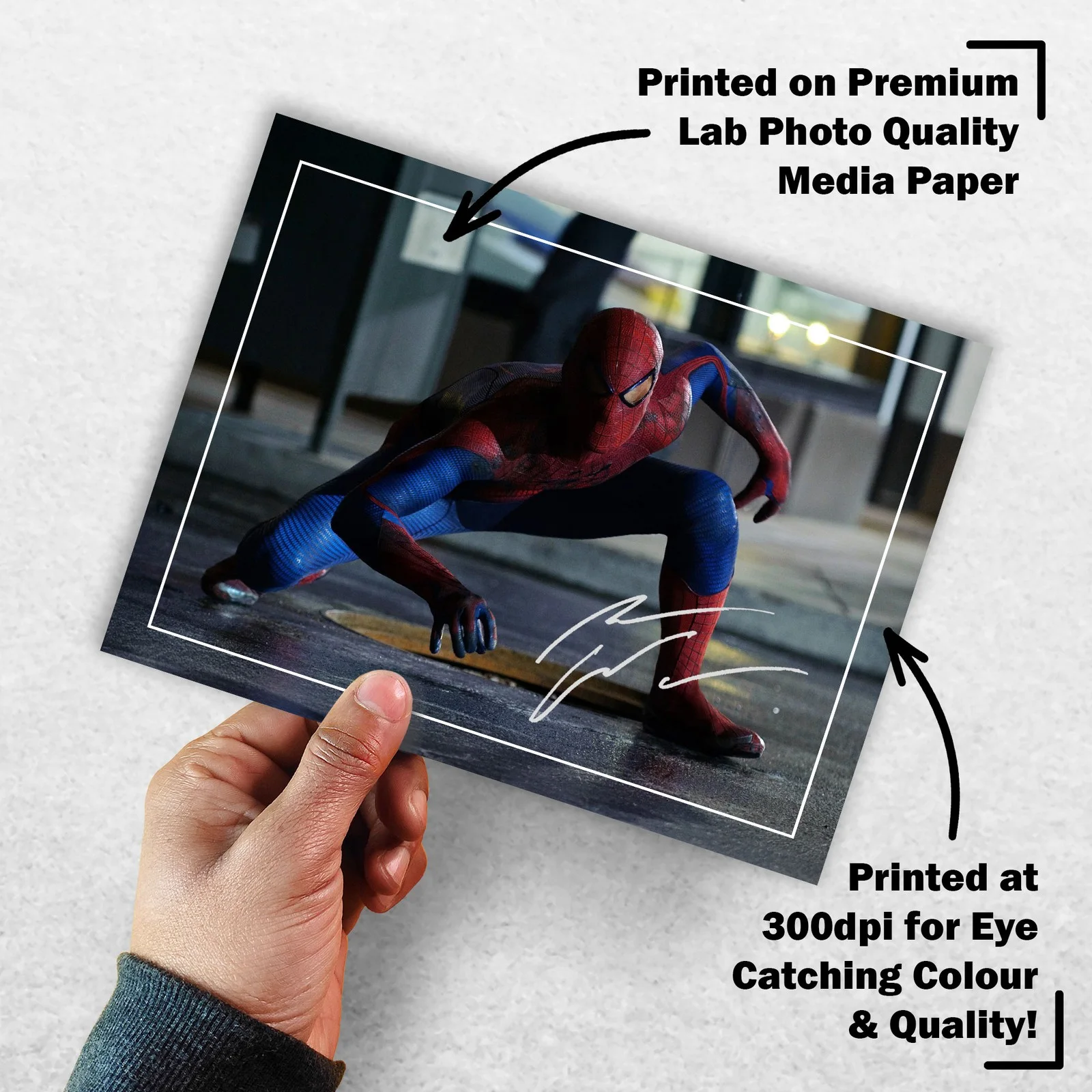 Andrew Garfield Signed Memorabilia 8x6 Pre Printed Autograph Photo Memorabilia, image 3