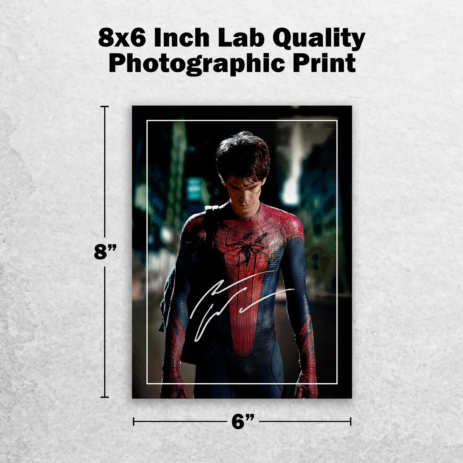 Andrew Garfield Signed Memorabilia 8x6 Pre Printed Autograph Photo Memorabilia, изображение 2
