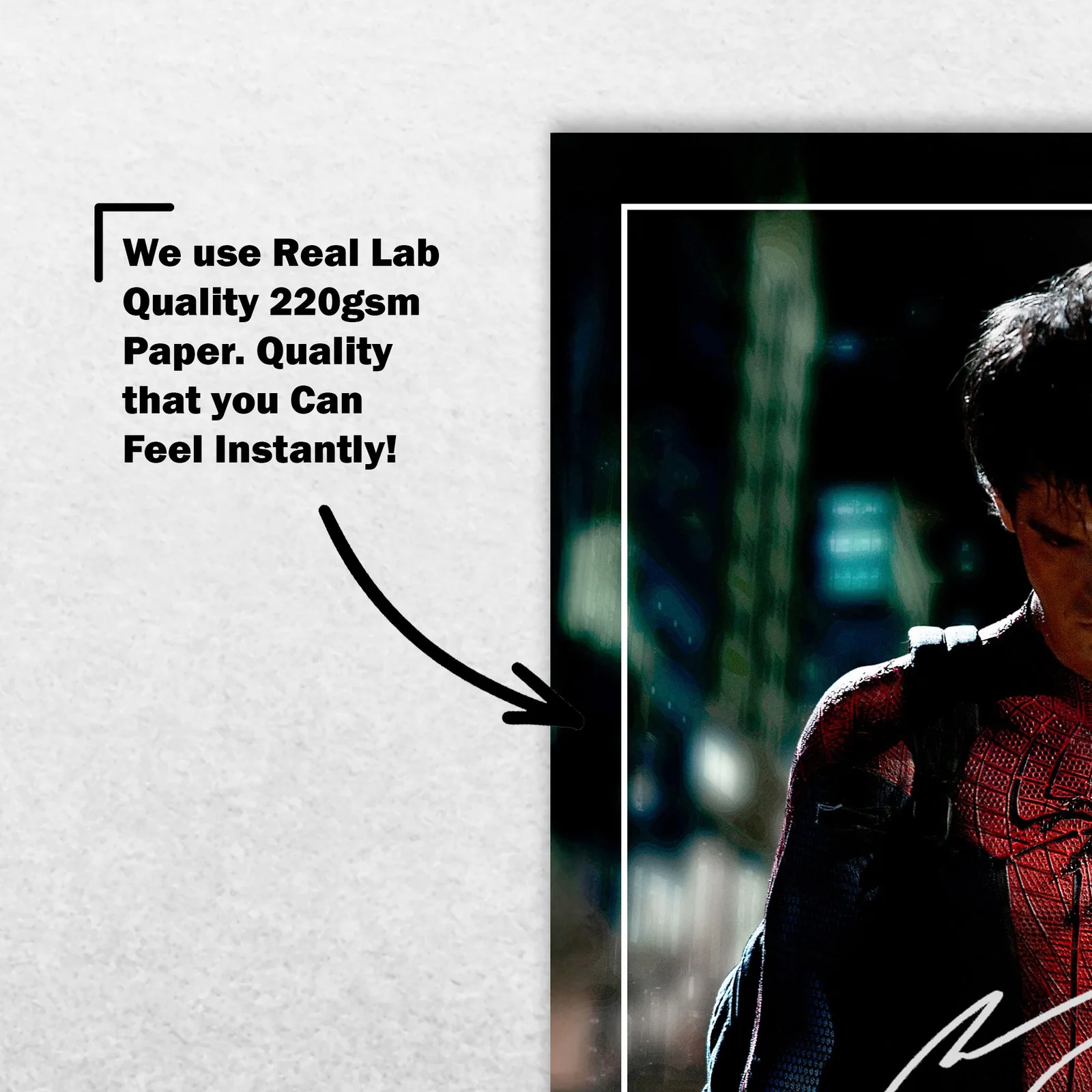 Andrew Garfield Signed Memorabilia 8x6 Pre Printed Autograph Photo Memorabilia, изображение 4