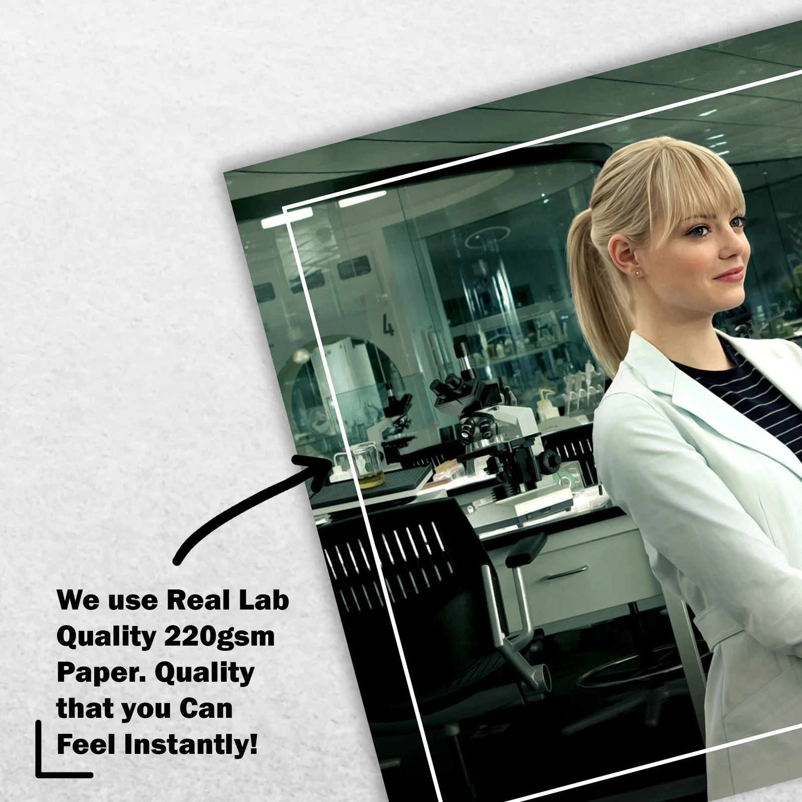 Emma Stone Signed Memorabilia 8x6 Pre Printed Autograph Photo Memorabilia, изображение 4