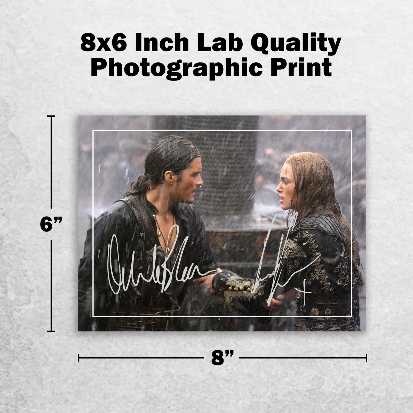 Orlando Bloom Signed Memorabilia 8x6 Pre Printed Autograph Photo Memorabilia, изображение 2