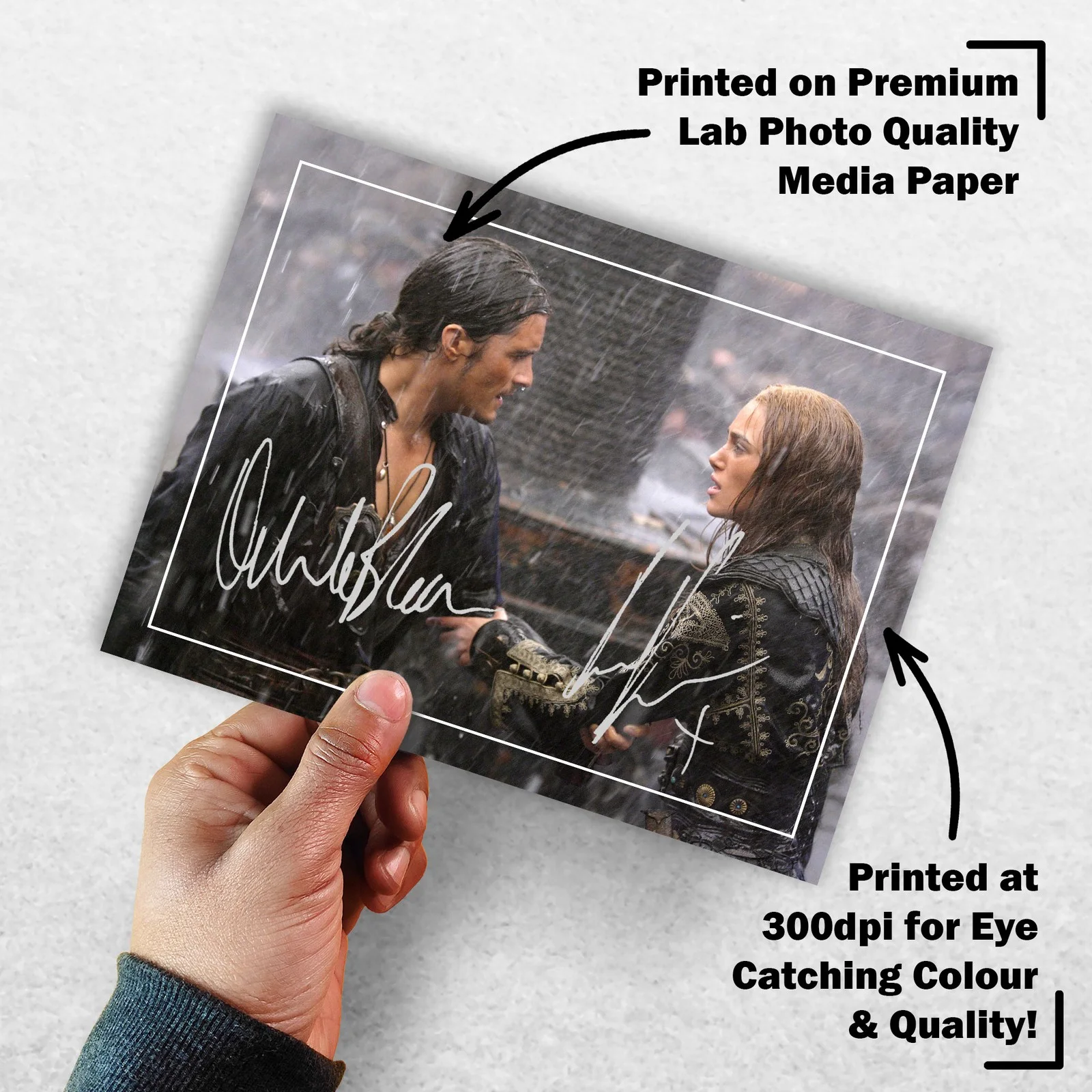 Orlando Bloom Signed Memorabilia 8x6 Pre Printed Autograph Photo Memorabilia, изображение 3