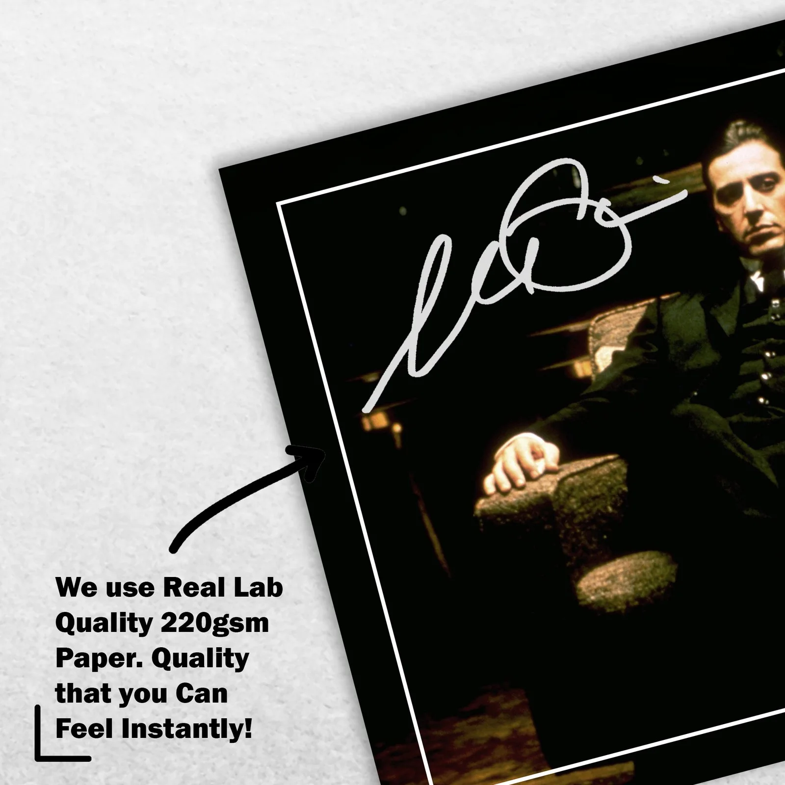 Al Pacino Signed Memorabilia 8x6 Pre Printed Autograph Photo Memorabilia, изображение 4