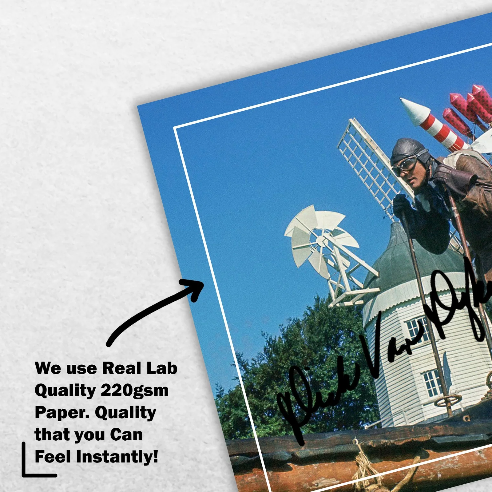 Dick Van Dyke 8x6 Signed Memorabilia 8x6 Pre Printed Autograph Photo Memorabilia, изображение 4