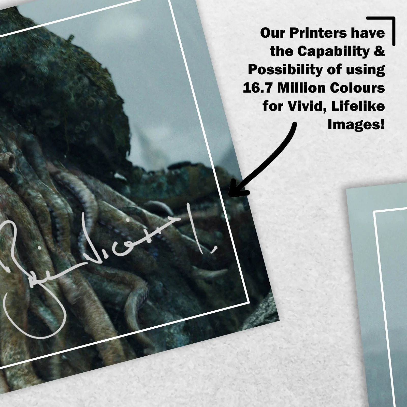 Bill Nighy 8x6 Photo Signed Memorabilia 8x6 Pre Printed Autograph Photo, изображение 5