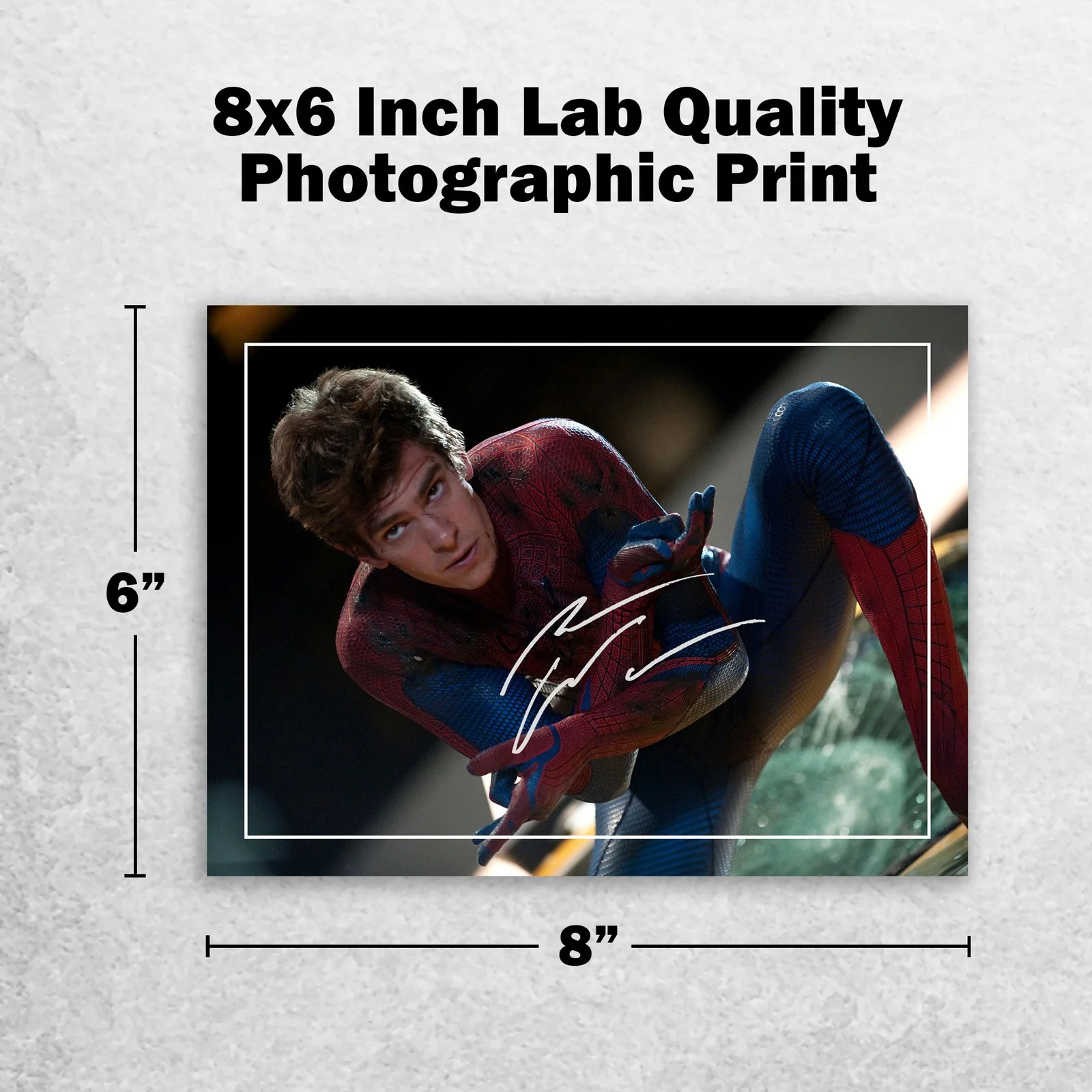 Andrew Garfield Signed Memorabilia 8x6 Pre Printed Autograph Photo Memorabilia, изображение 2