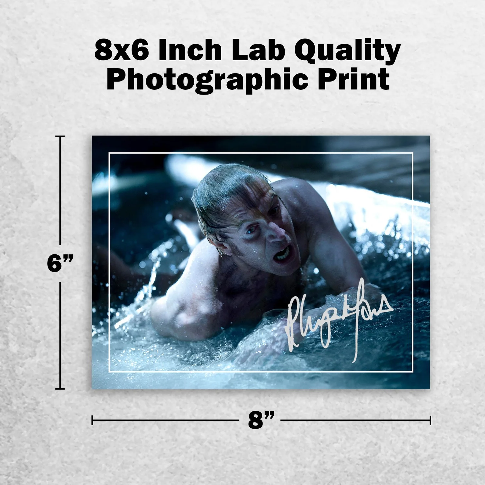 Rhys Ifans 8x6 Photo Signed Memorabilia 8x6 Pre Printed Autograph Photo, изображение 2