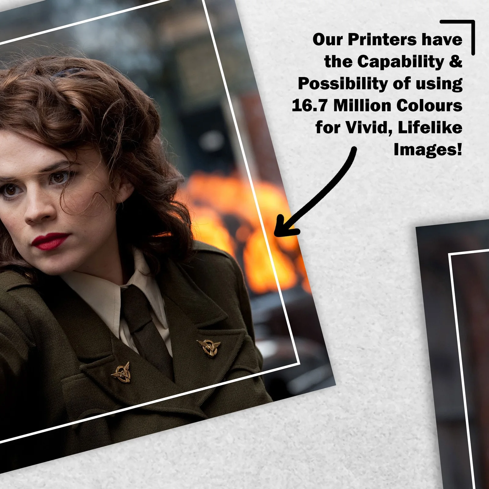 Hayley Atwell 8x6 Photo Signed Memorabilia 8x6 Pre Printed Autograph Photo, изображение 5