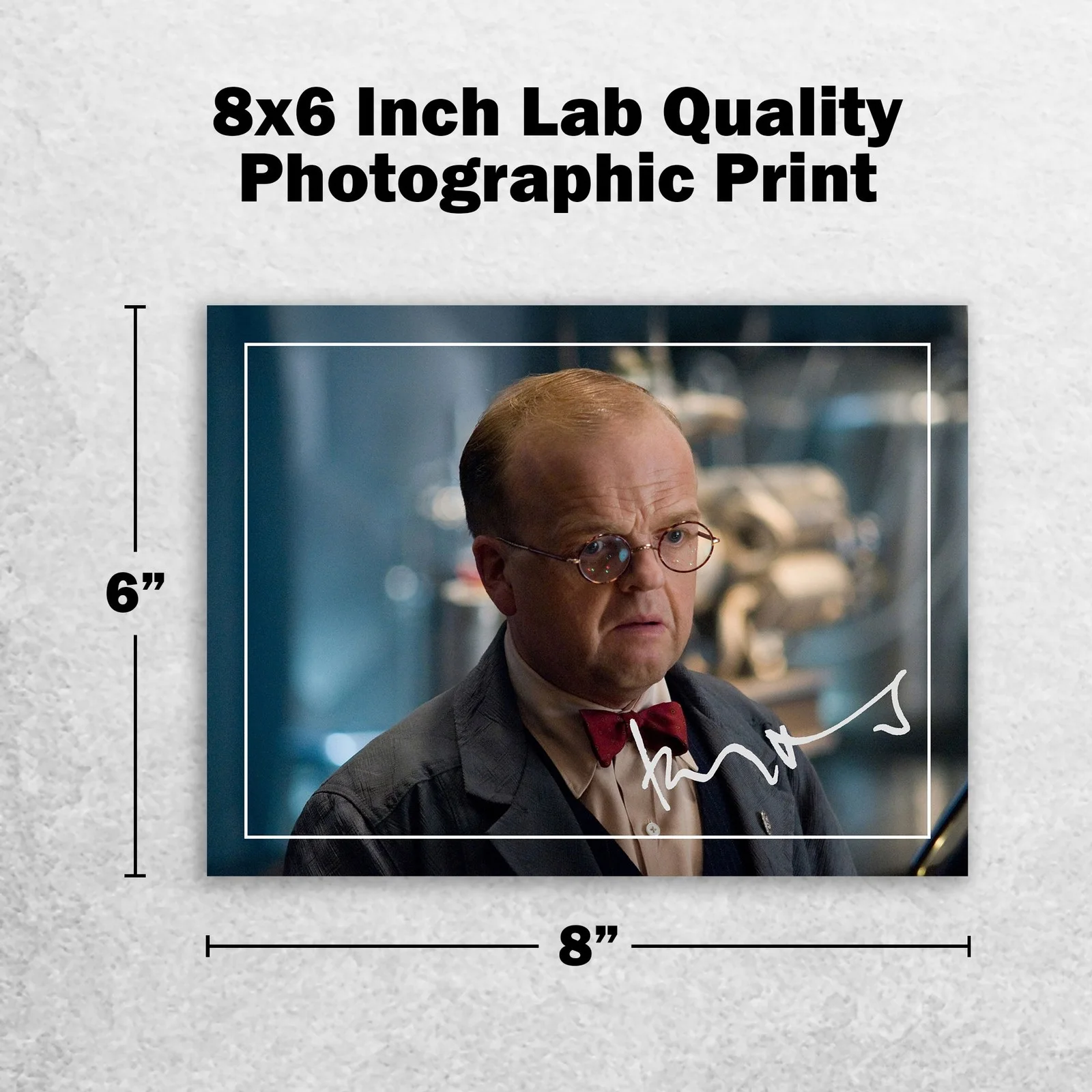 Toby Jones Signed Memorabilia 8x6 Pre Printed Autograph Photo Memorabilia, изображение 2
