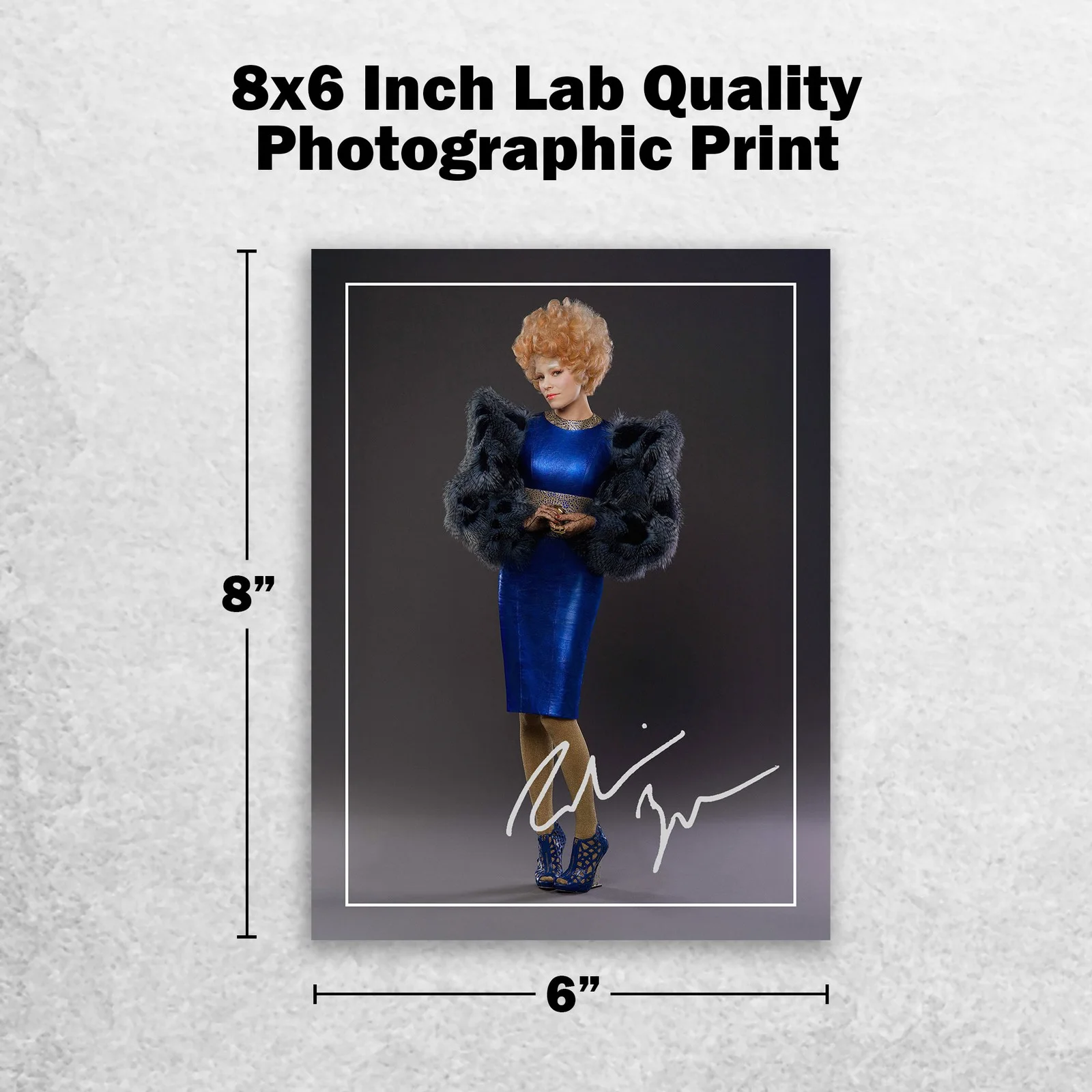 Elizabeth Banks 8x6 Photo Signed Memorabilia 8x6 Pre Printed Autograph Photo, изображение 2