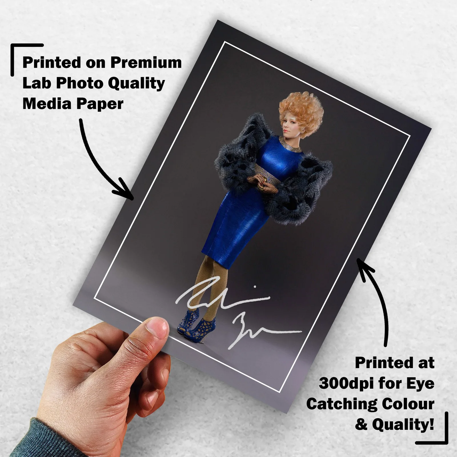 Elizabeth Banks 8x6 Photo Signed Memorabilia 8x6 Pre Printed Autograph Photo, изображение 3