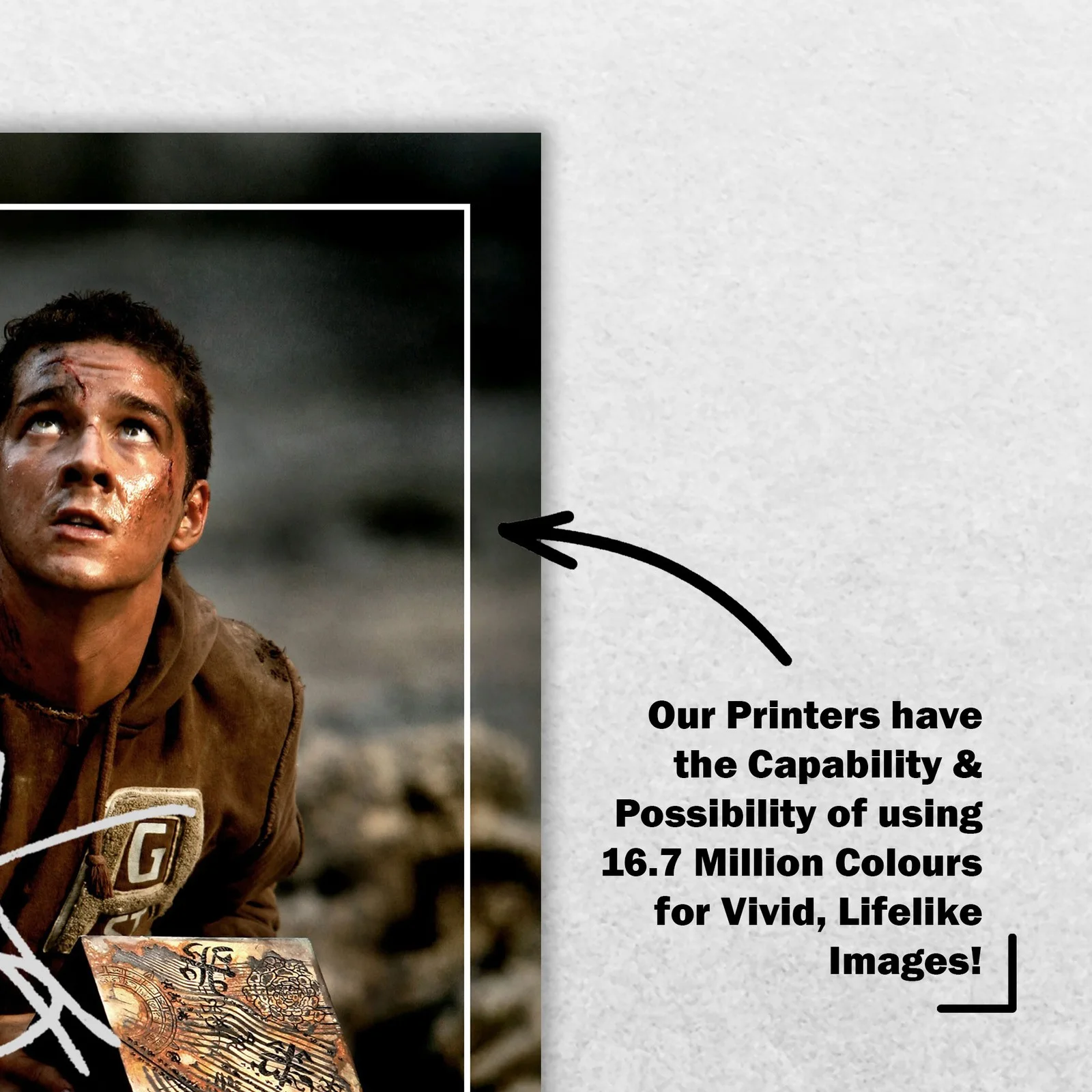 Shia LaBeouf 8x6 Photo Signed Memorabilia 8x6 Pre Printed Autograph Photo, изображение 5