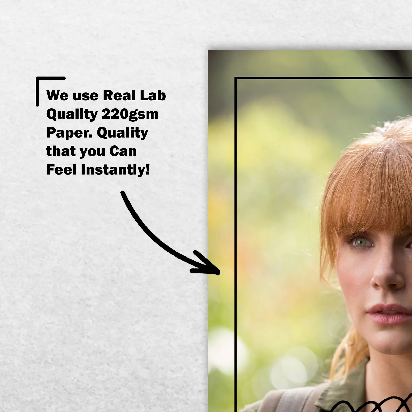 Bryce Dallas Howard 8x6 Signed Memorabilia 8x6 Pre Printed Autograph Photo, изображение 4