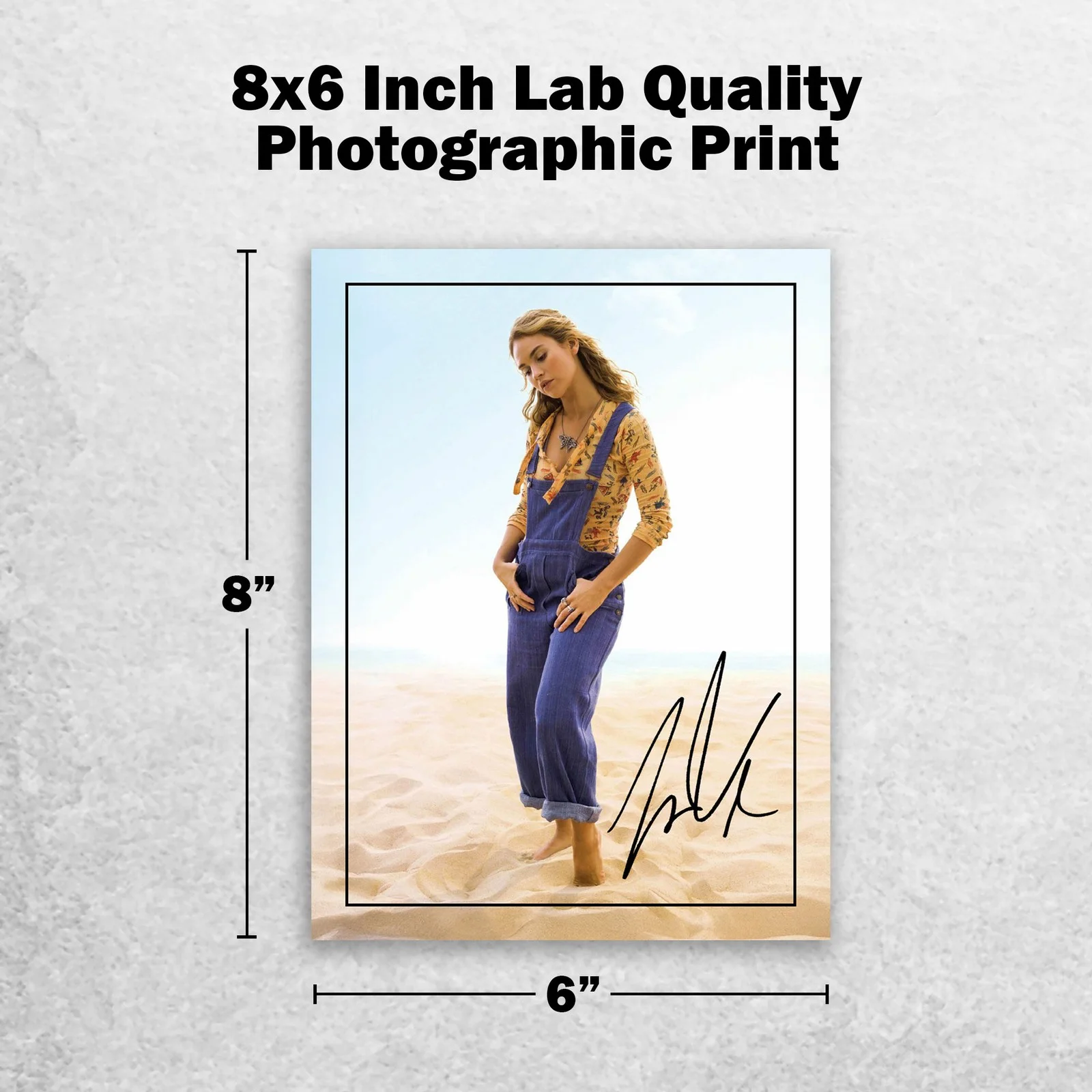 Lauren James Signed Memorabilia 8x6 Pre Printed Autograph Photo Memorabilia, image 2