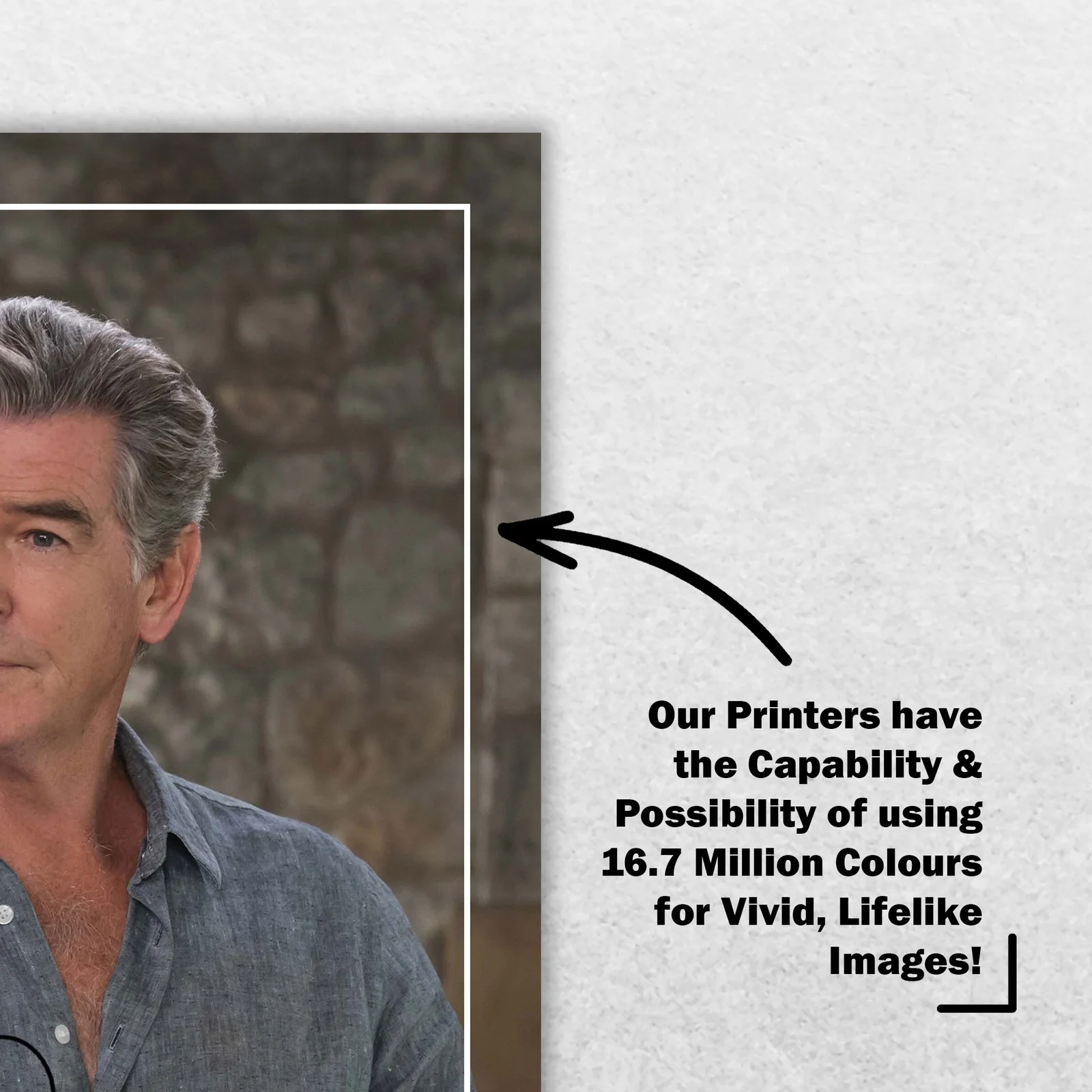Pierce Brosnan 8x6 Photo Signed Memorabilia 8x6 Pre Printed Autograph Photo, изображение 5