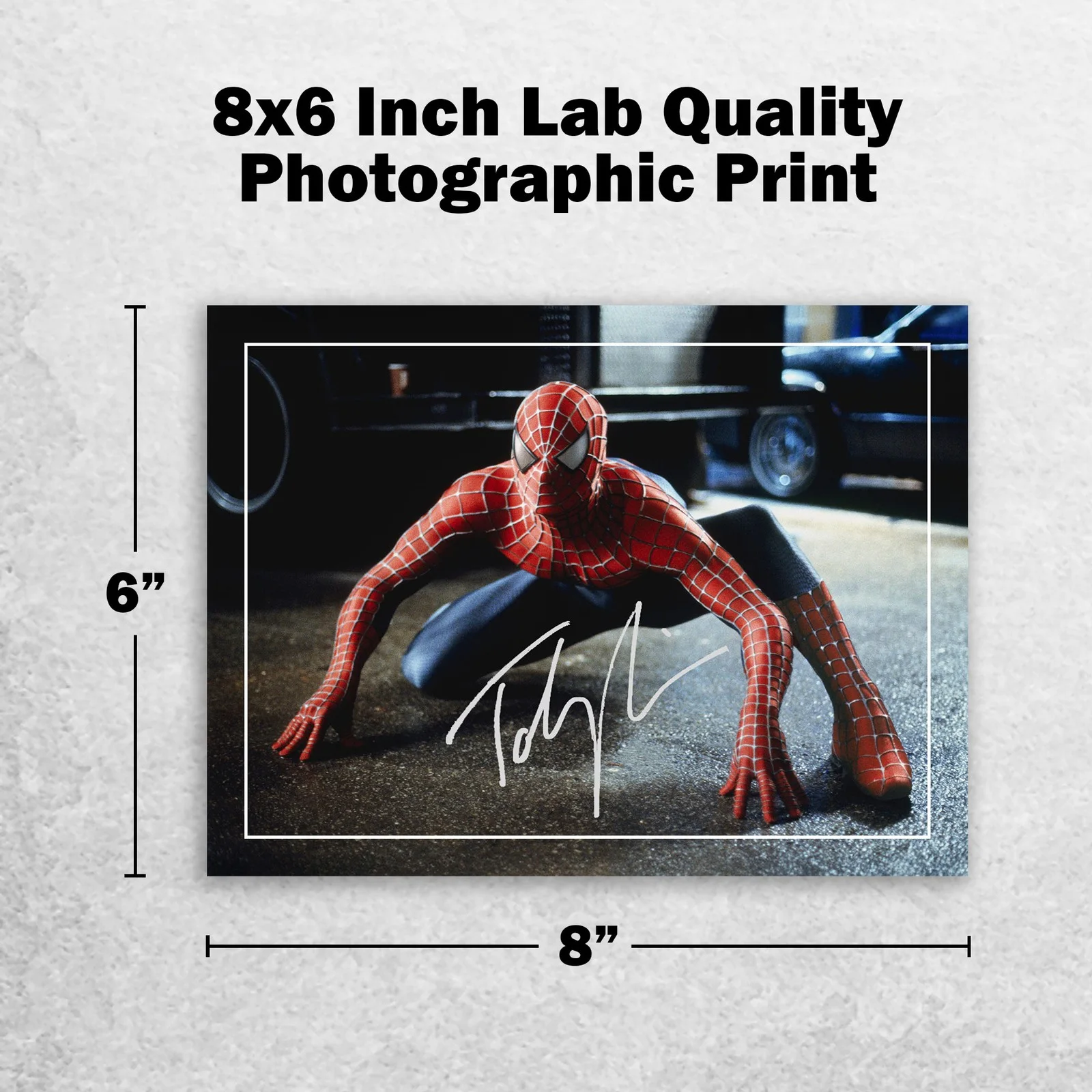 Tobey Maguire Signed Memorabilia 8x6 Pre Printed Autograph Photo Memorabilia, image 2
