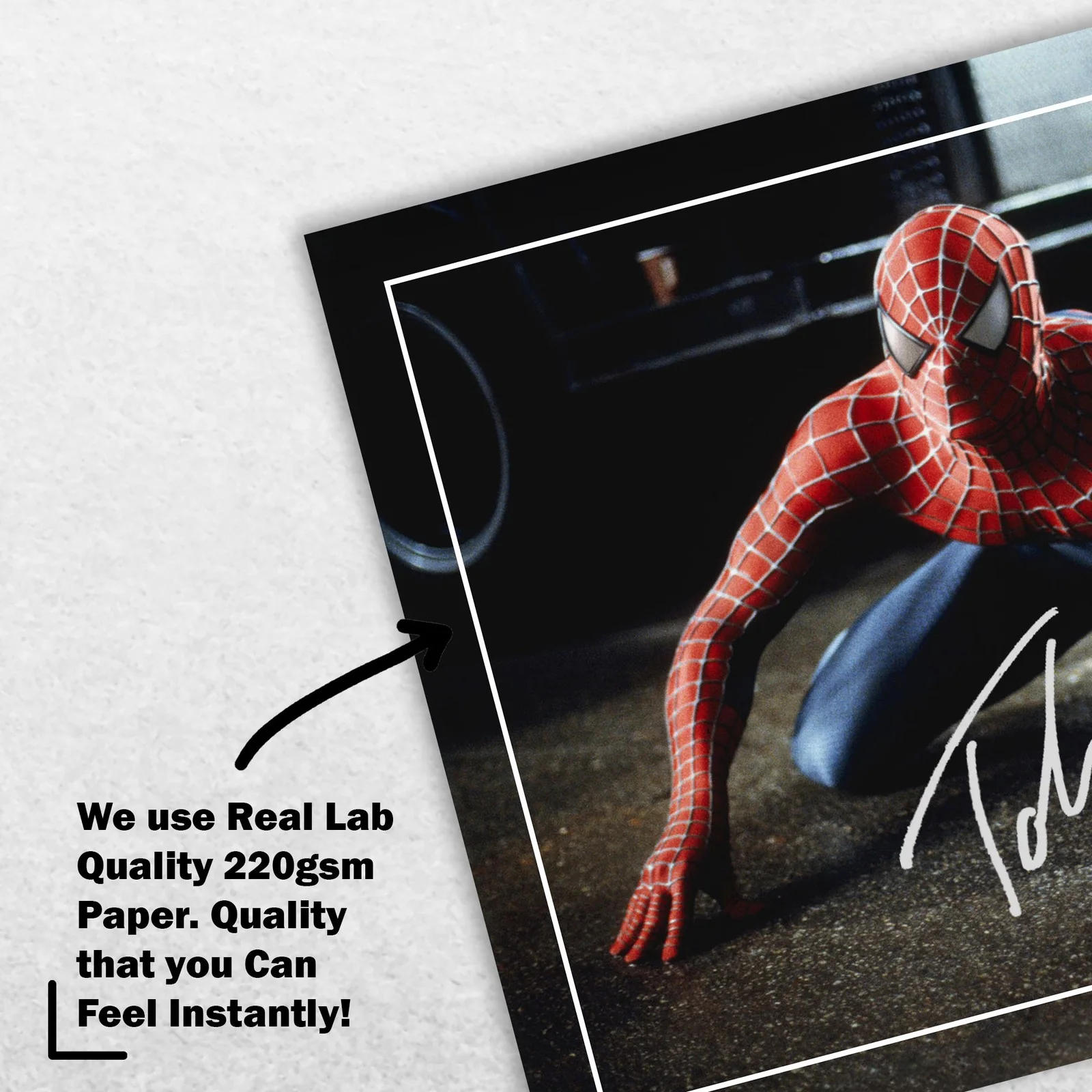 Tobey Maguire Signed Memorabilia 8x6 Pre Printed Autograph Photo Memorabilia, image 4