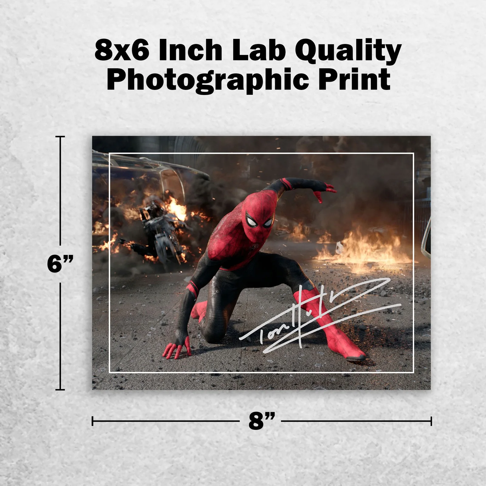 Tom Holland Signed Memorabilia 8x6 Pre Printed Autograph Photo Memorabilia, image 2