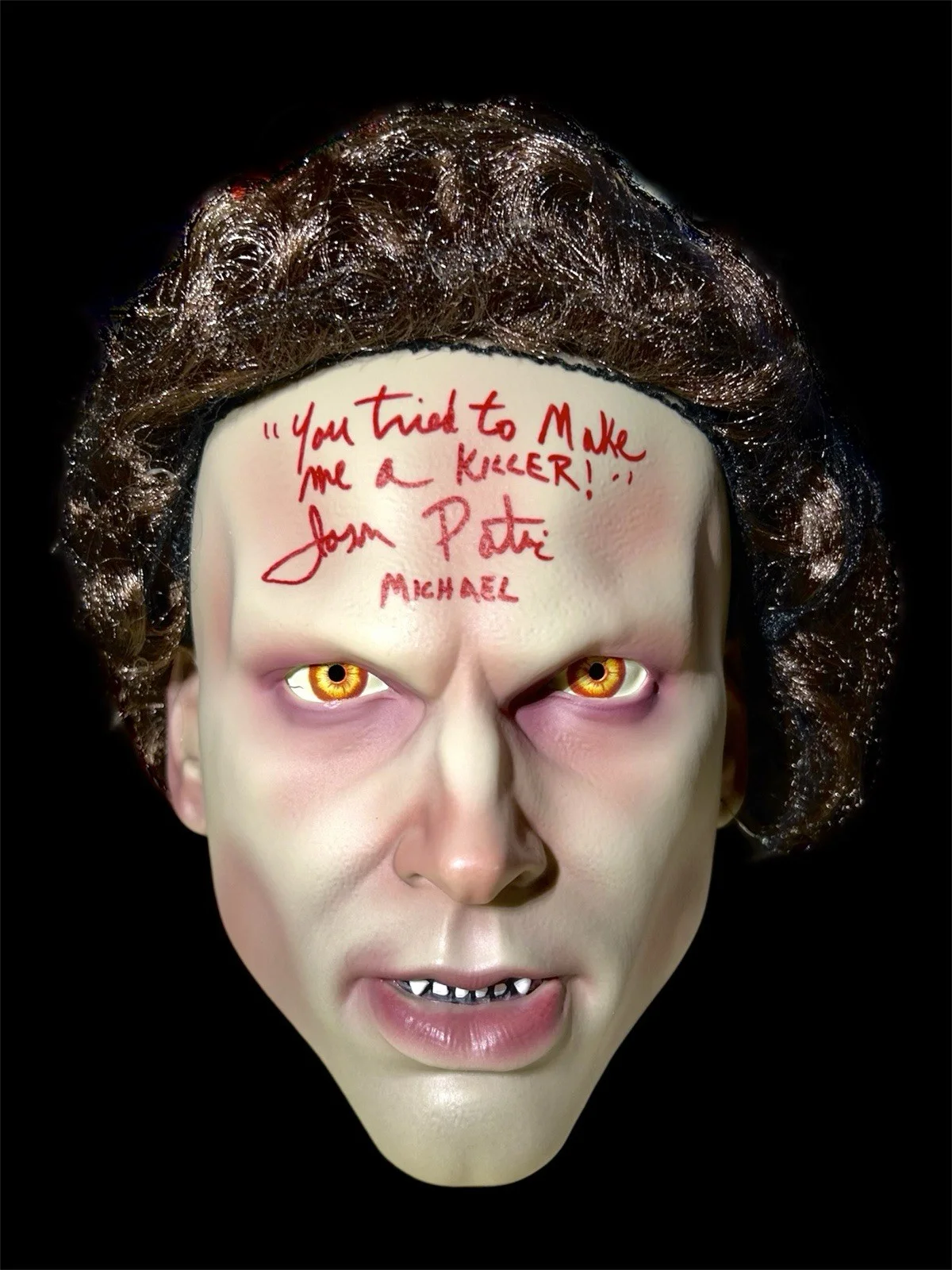 Jason Patric — Jason Patric Signed The Lost Boys Michael Mask Patrick W/Insc (JSA COA)