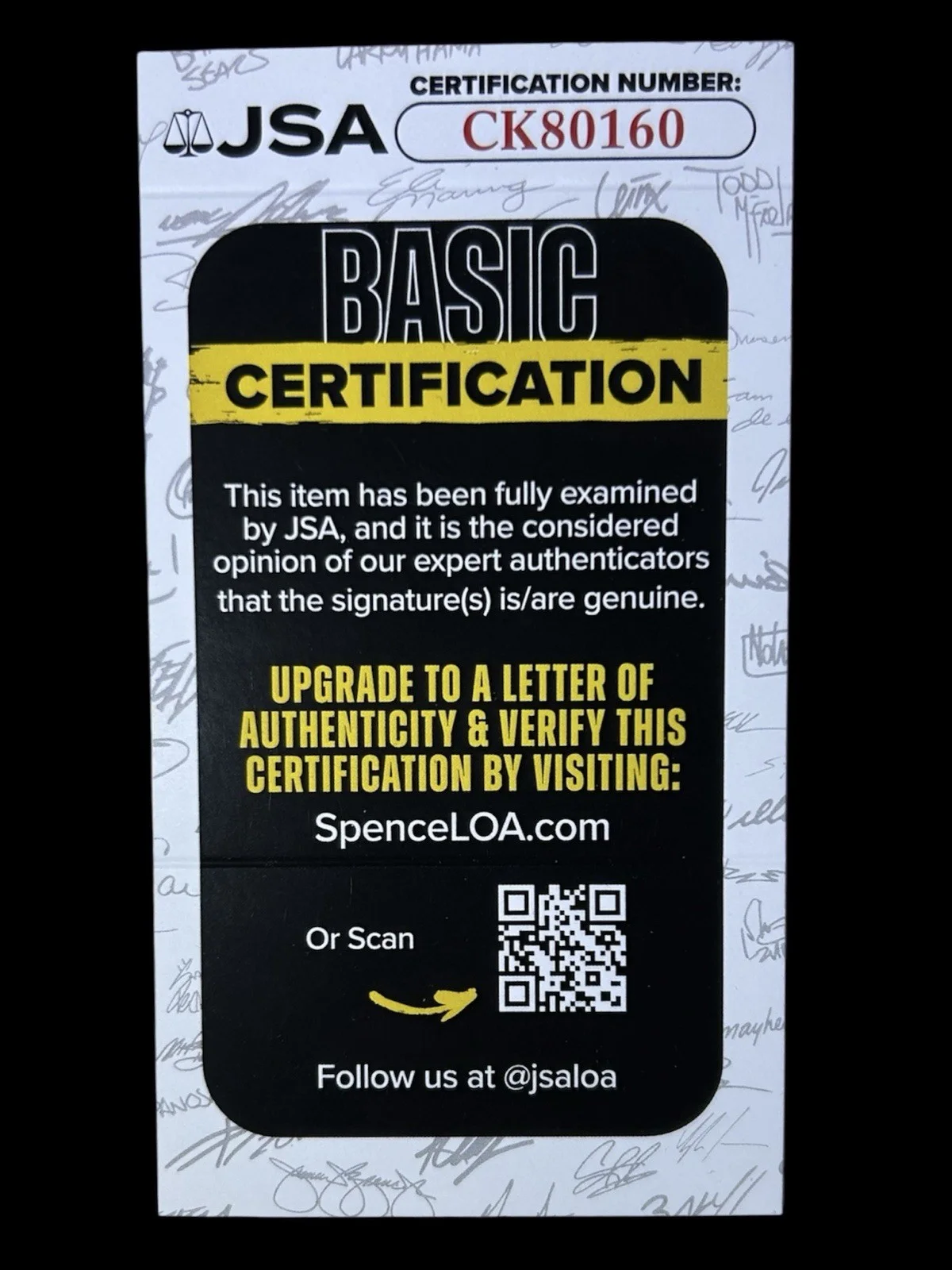 Jason Patric — Jason Patric Signed The Lost Boys Michael Mask Patrick W/Insc (JSA COA), image 3