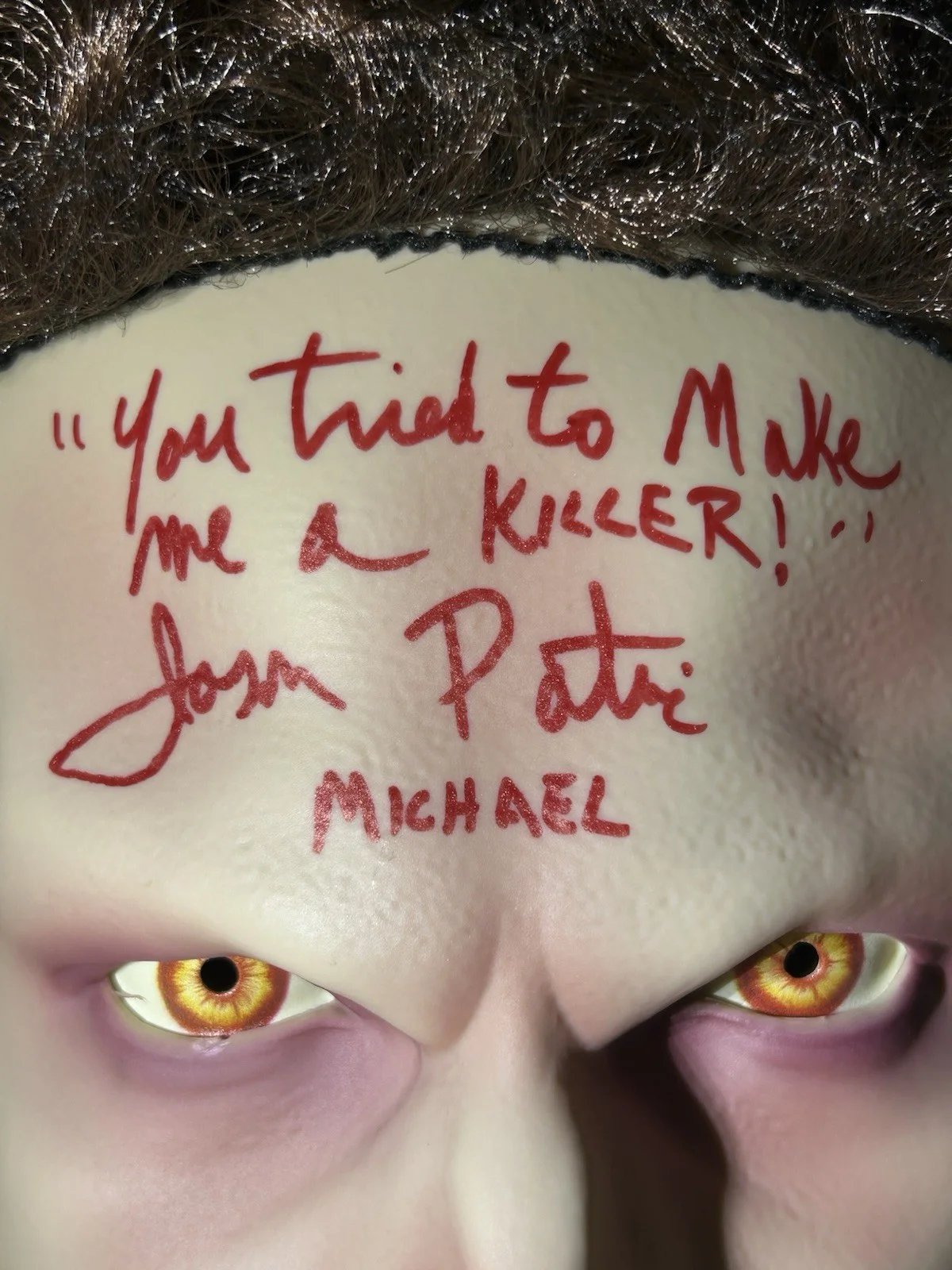 Jason Patric — Jason Patric Signed The Lost Boys Michael Mask Patrick W/Insc (JSA COA), image 5