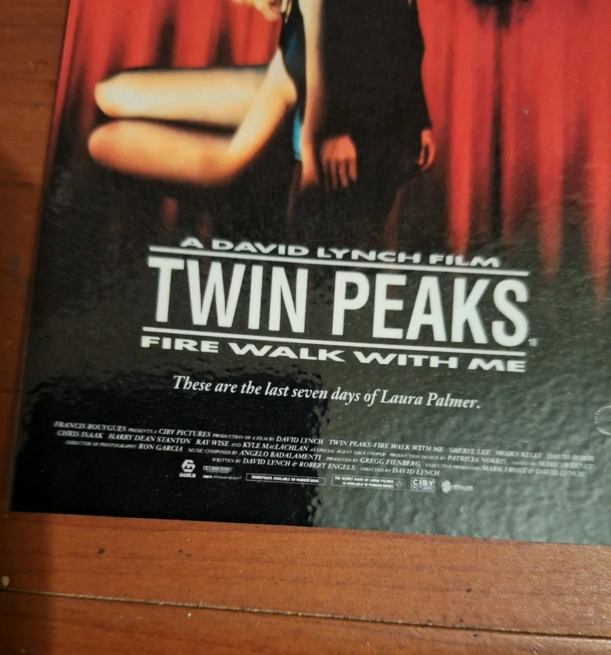TWIN PEAKS: FIRE WALK WITH ME 1992 Cult Masterpiece Reproduction Postcard, изображение 4