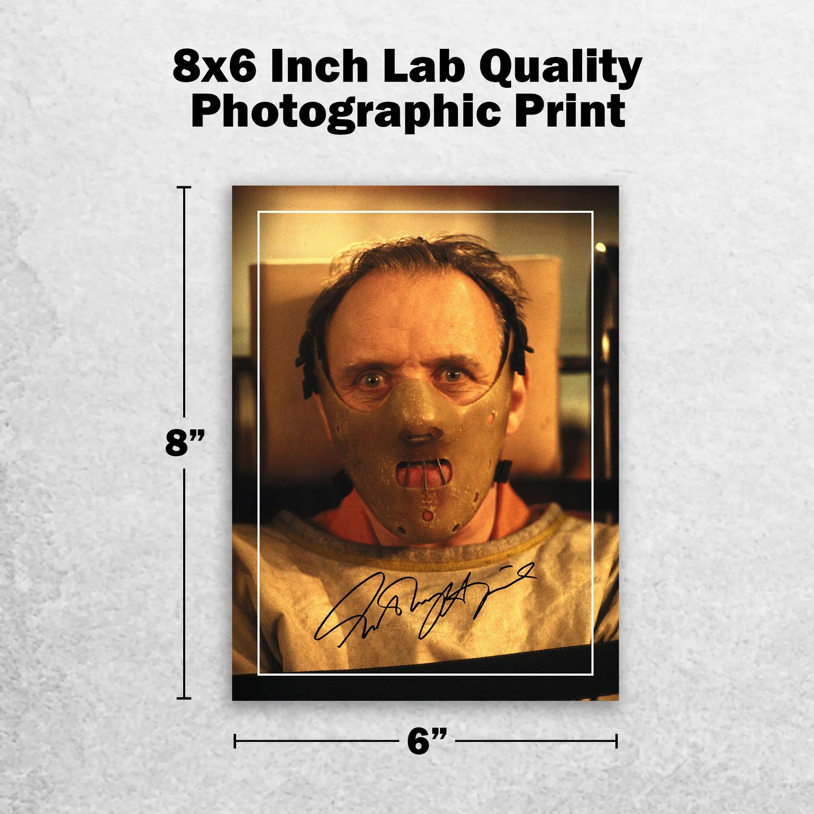Anthony Hopkins Signed Memorabilia 8x6 Pre Printed Autograph Photo Memorabilia, изображение 2