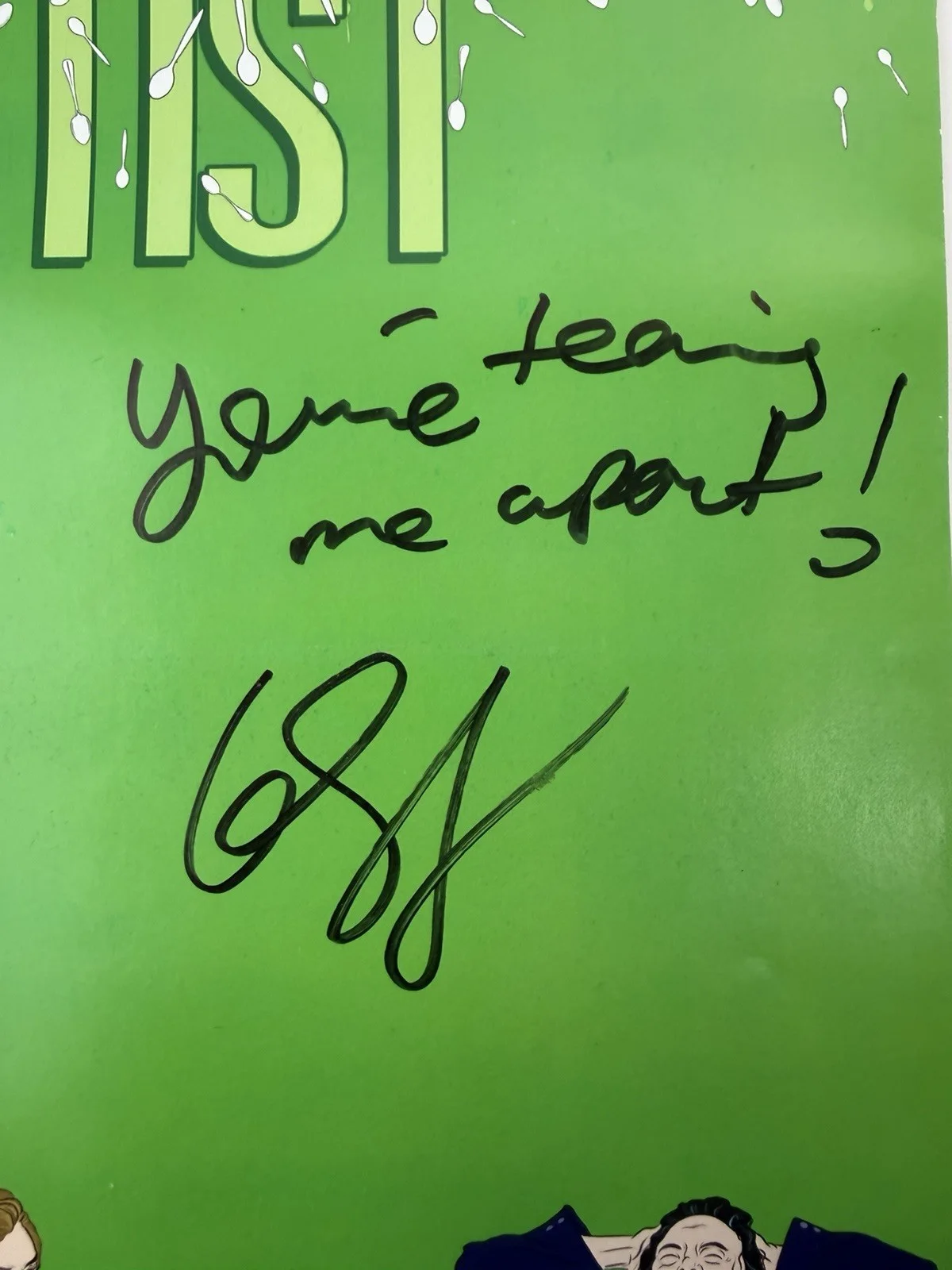 Greg Sestero — Greg Sestero Signed The Disaster Artist Movie Poster 11x17 Autographed, изображение 2