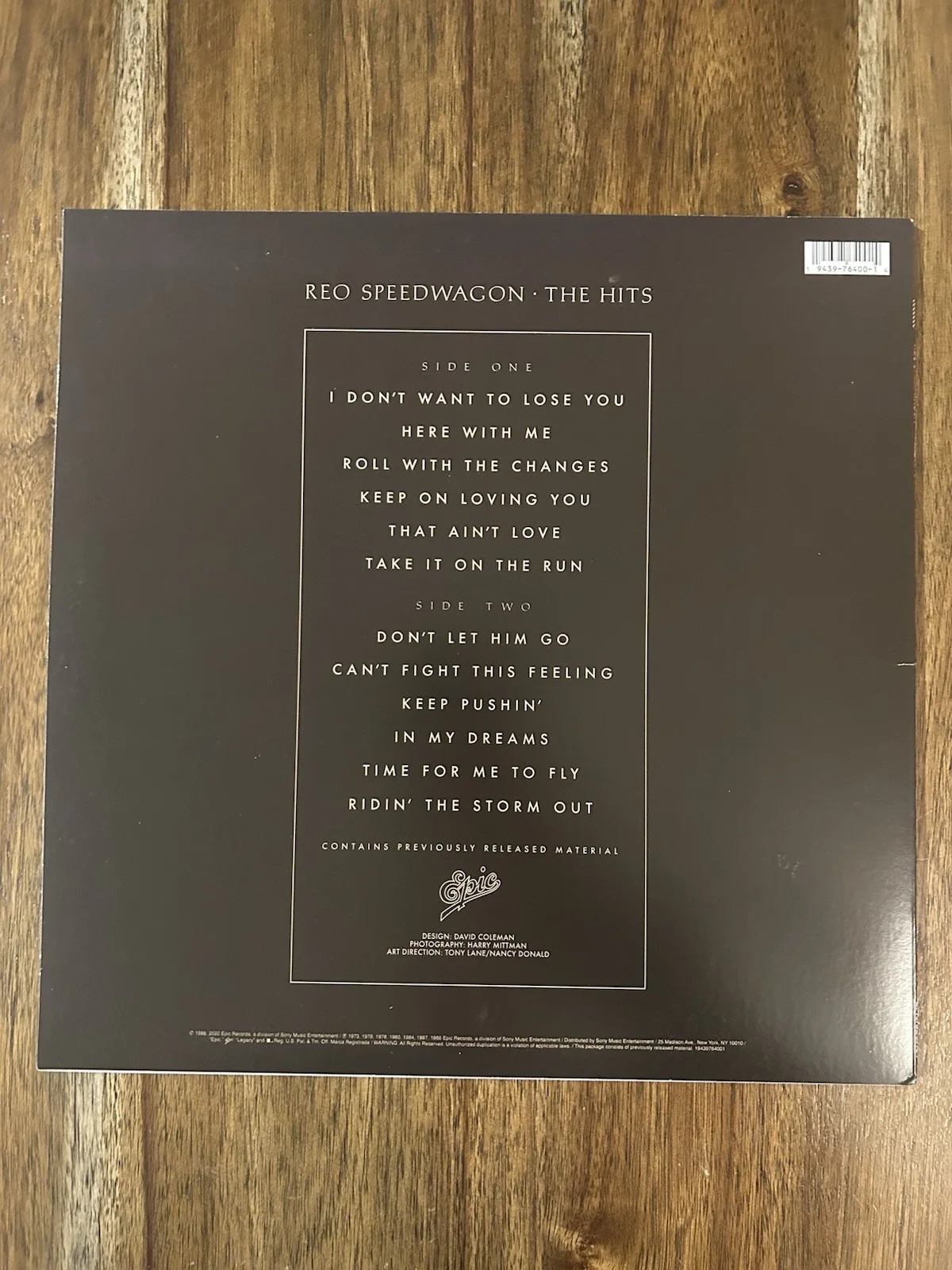 ‘REO Speedwagon’ Band Signed Vinyl Album ‘The Hits’ Kevin Cronin +3, изображение 2