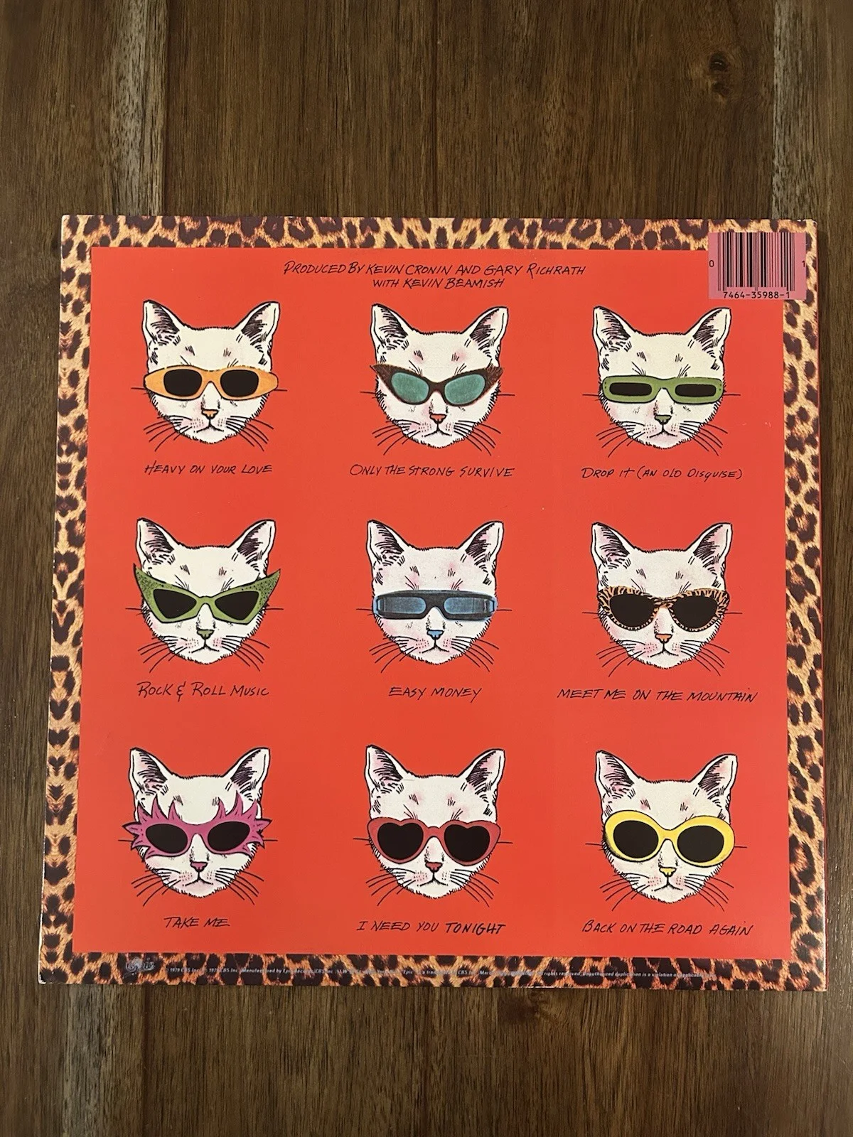 ‘REO Speedwagon’ Band Signed Vinyl Album ‘Nine Lives’ Kevin Cronin +3, изображение 2