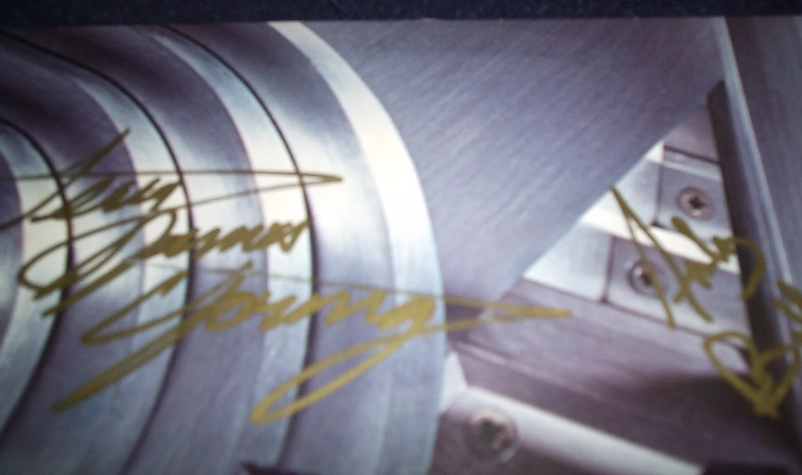 RAIL BAND SIGNED RECORD "RAIL EP "4 MEMBERS X RARE! SEATTLE! 1984 MTV L@@K PROOF, image 5