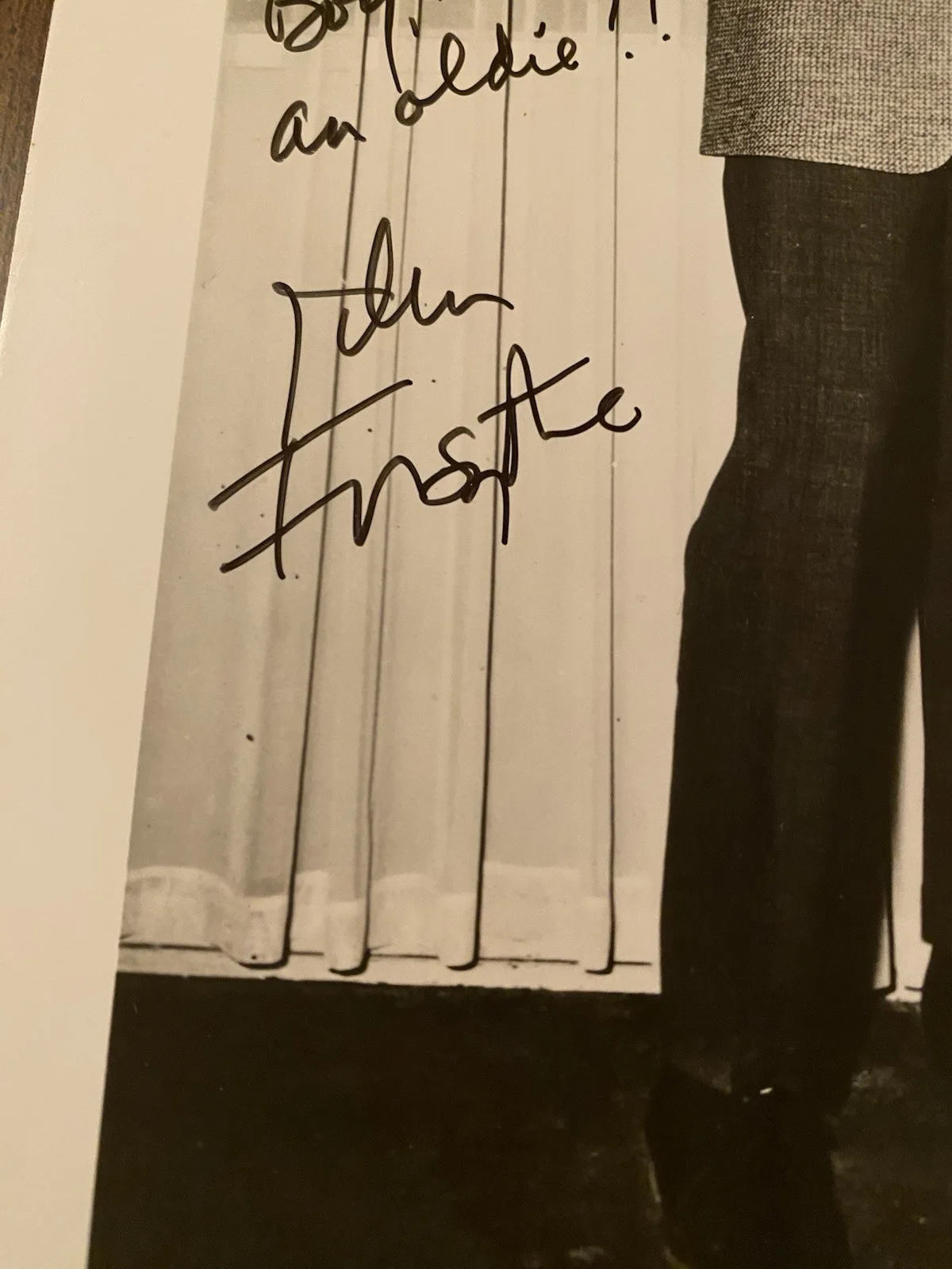 John Forsythe — John Forsythe Signed Autographed Photo With COA Bachelor Father NICE INSCRIPTION, изображение 3