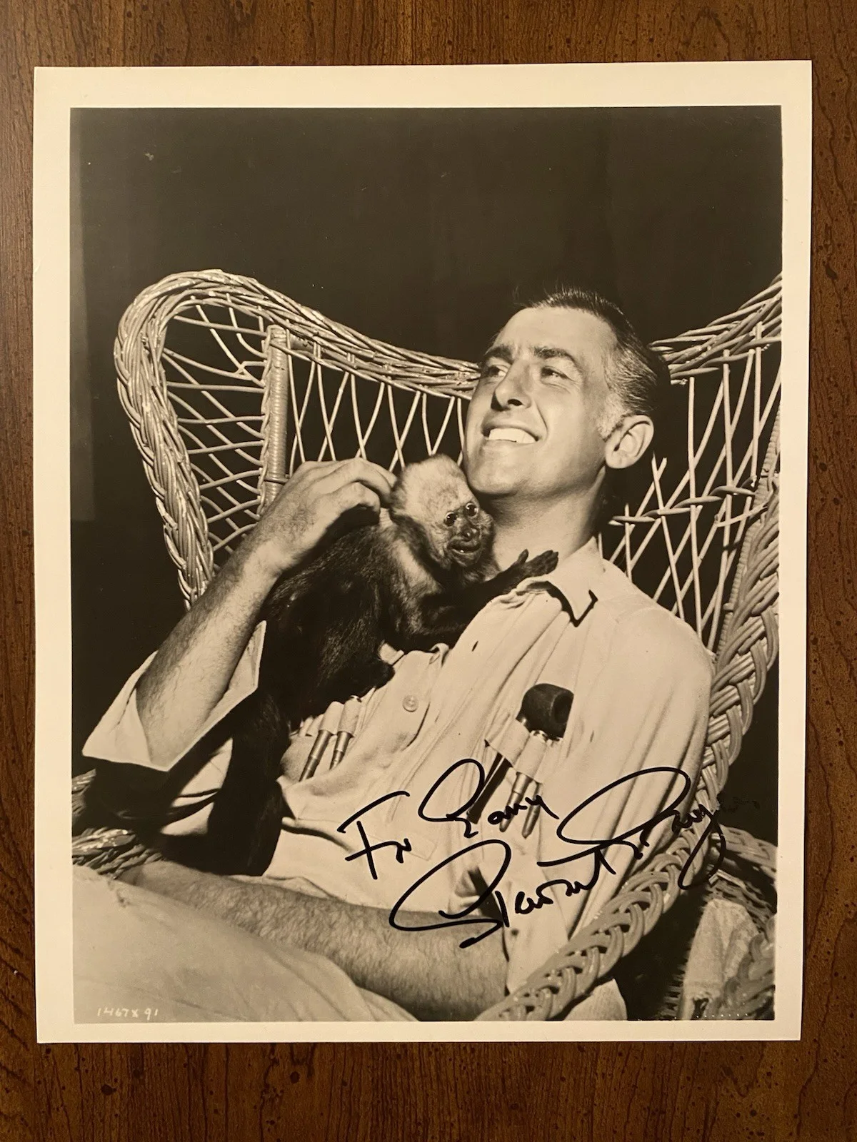 Stewart Granger — Stewart Granger Signed Autographed Photo With COA North To Alaska The Virginian