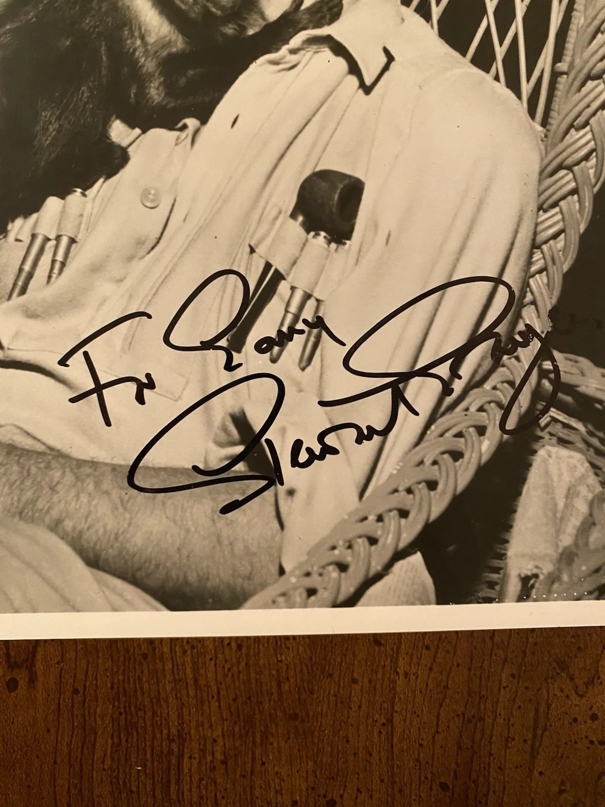Stewart Granger — Stewart Granger Signed Autographed Photo With COA North To Alaska The Virginian, изображение 2