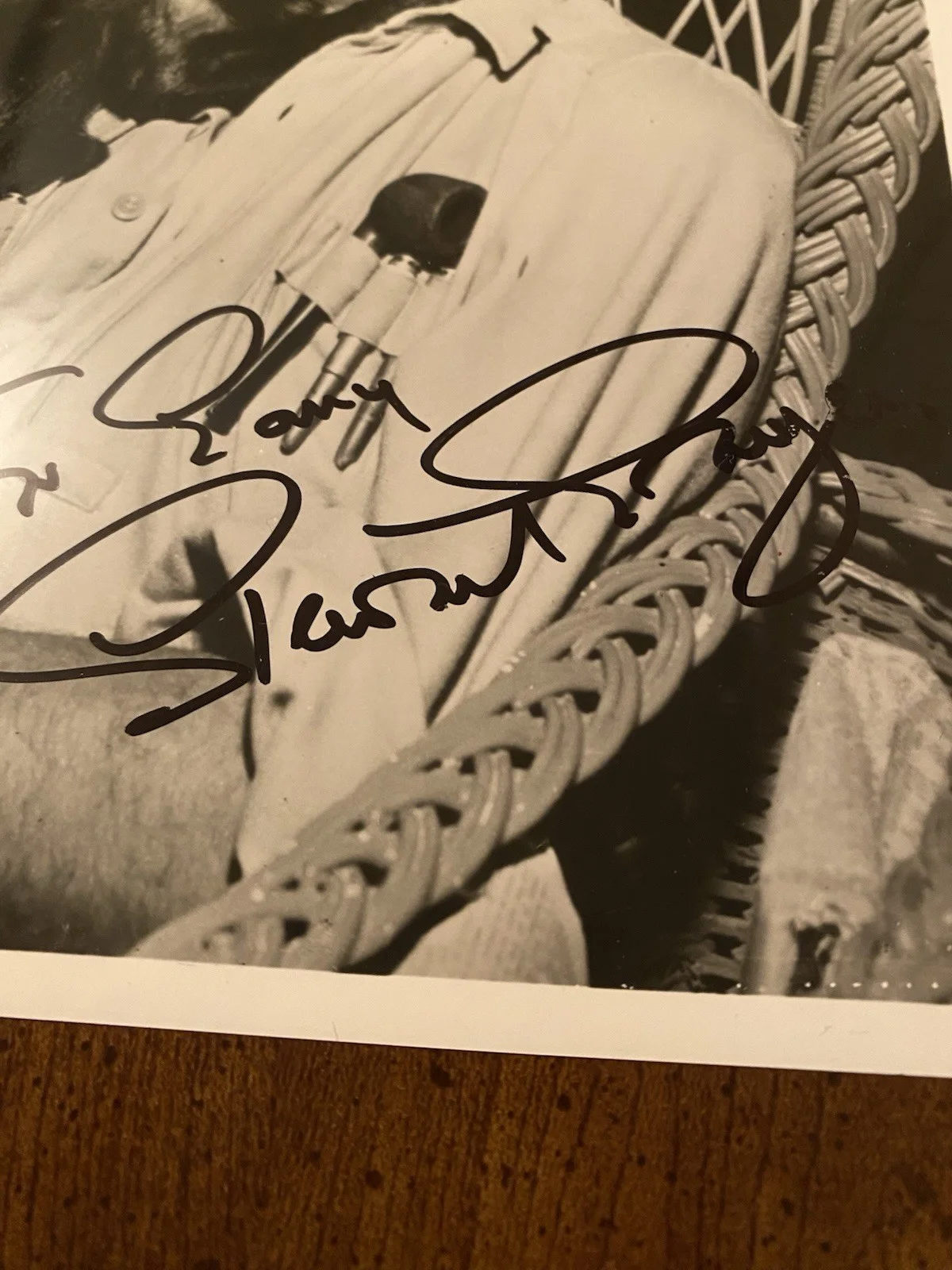 Stewart Granger — Stewart Granger Signed Autographed Photo With COA North To Alaska The Virginian, изображение 3