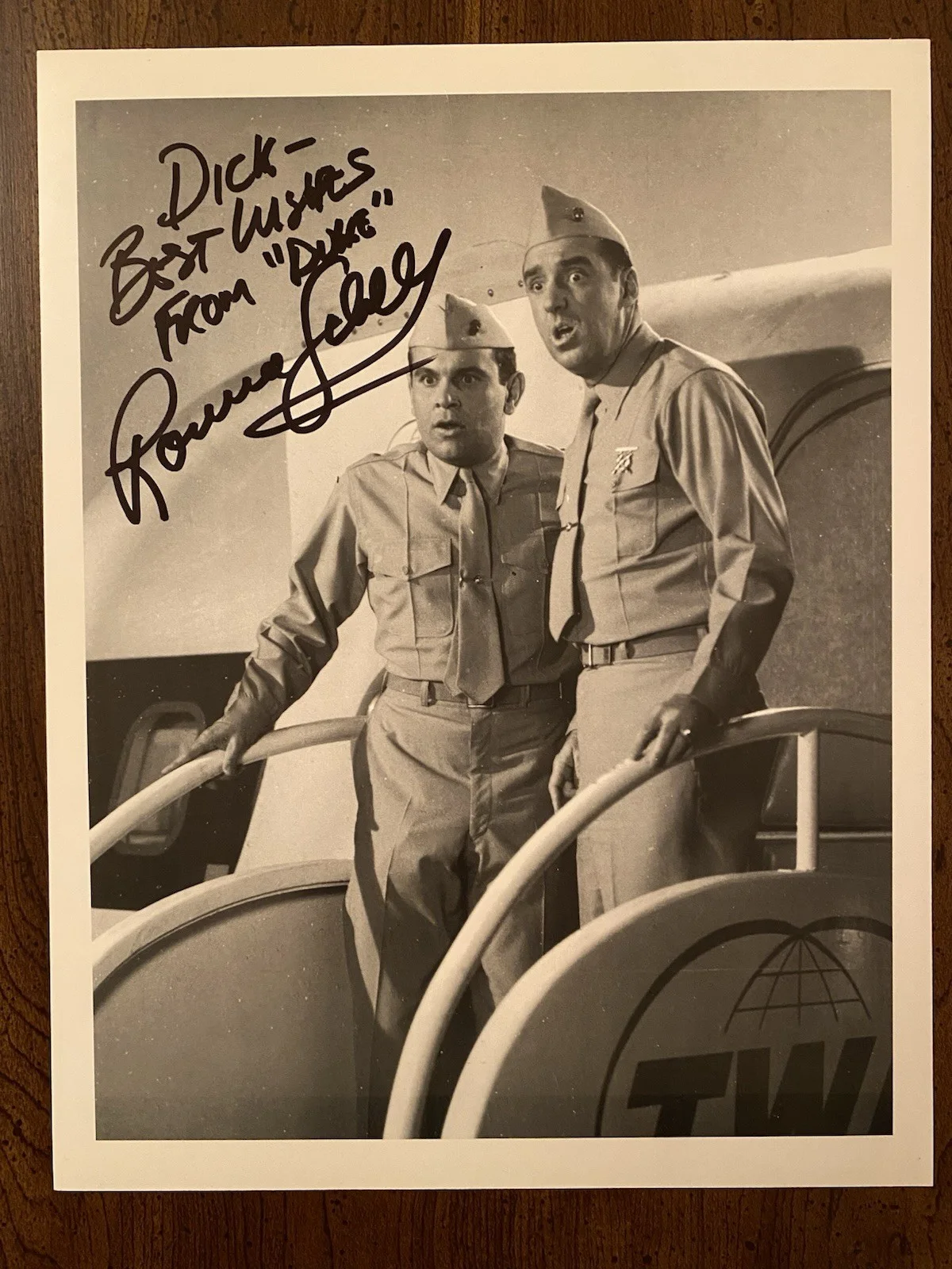 Ronnie Schell — Ronnie Schell Signed Autographed 8x10 Photo With COA Duke Slater Gomer Pyle USMC