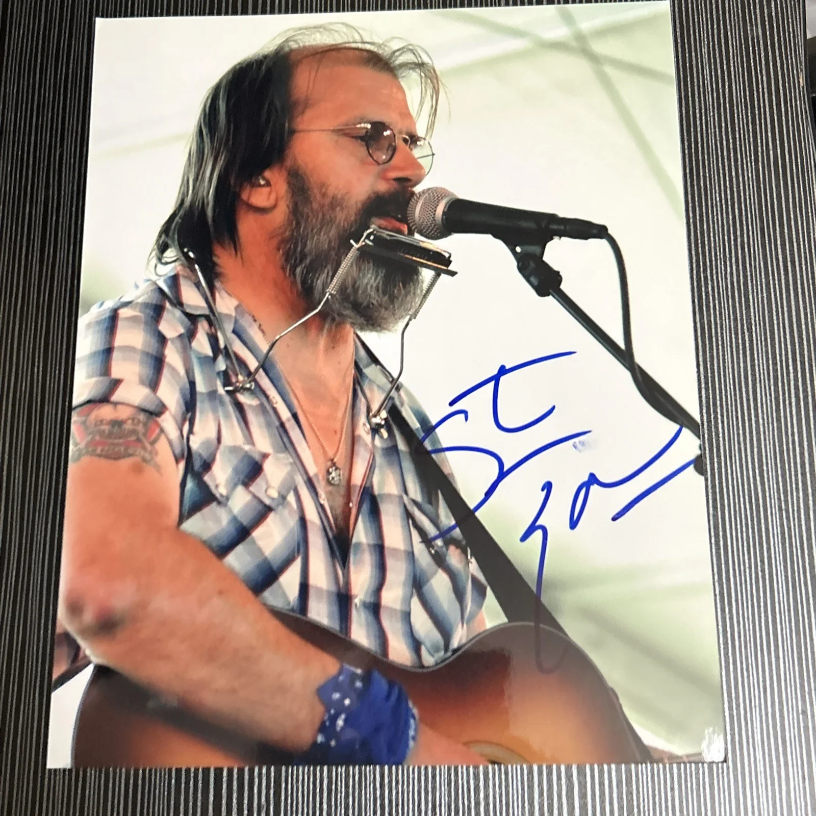 STEVE EARLE Signed Autographed 8x10 Photo AUTHENTIC (A), image 2