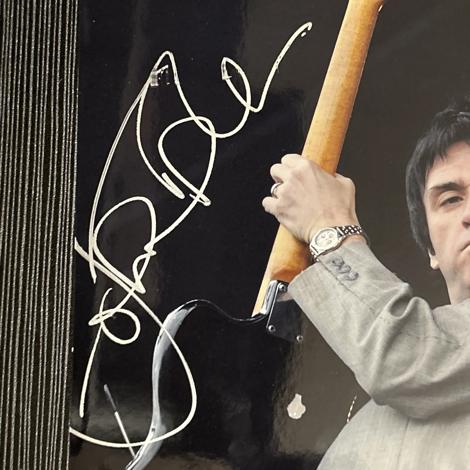 Johnny Marr The Smiths Band Guitar Signed Autographed 8x10 Photo AUTHENTIC (A), изображение 3
