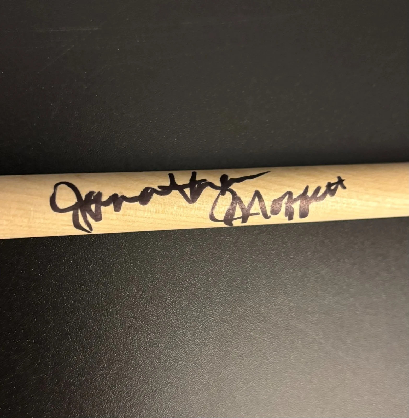 GFA Michael Jackson's Drummer * JONATHAN MOFFETT * Signed Drumstick PROOF COA, image 4