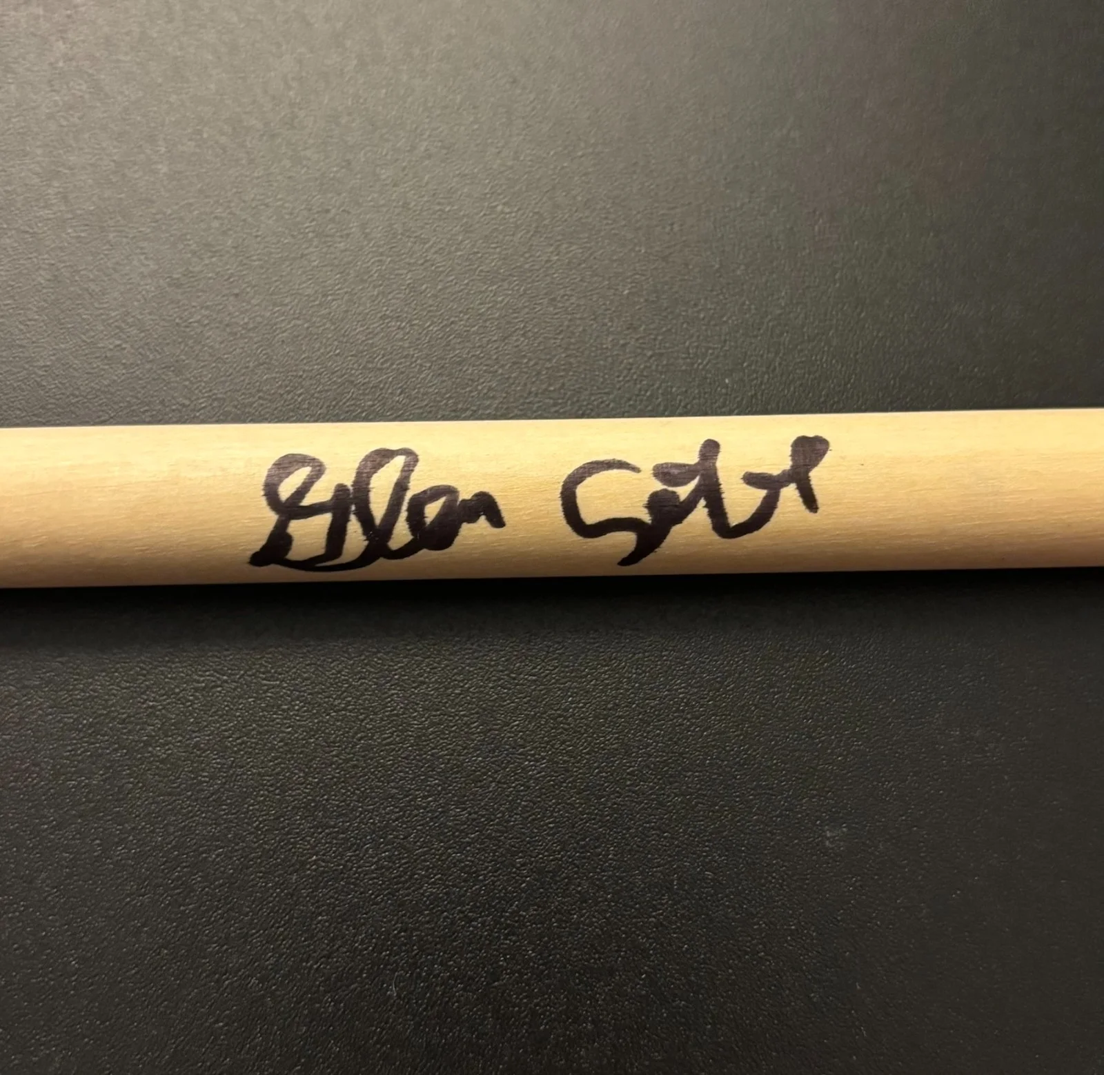 GFA Alice Cooper Drummer * GLEN SOBEL * Signed Drumstick PROOF COA, image 4