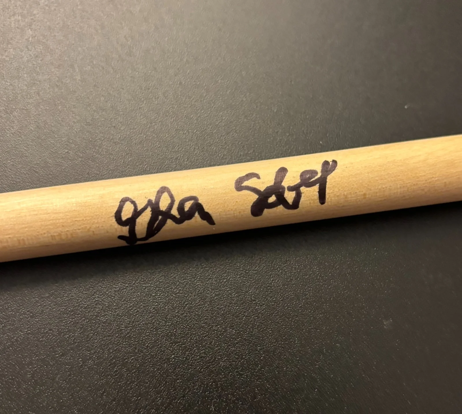 GFA Alice Cooper Drummer * GLEN SOBEL * Signed Drumstick PROOF COA, image 4